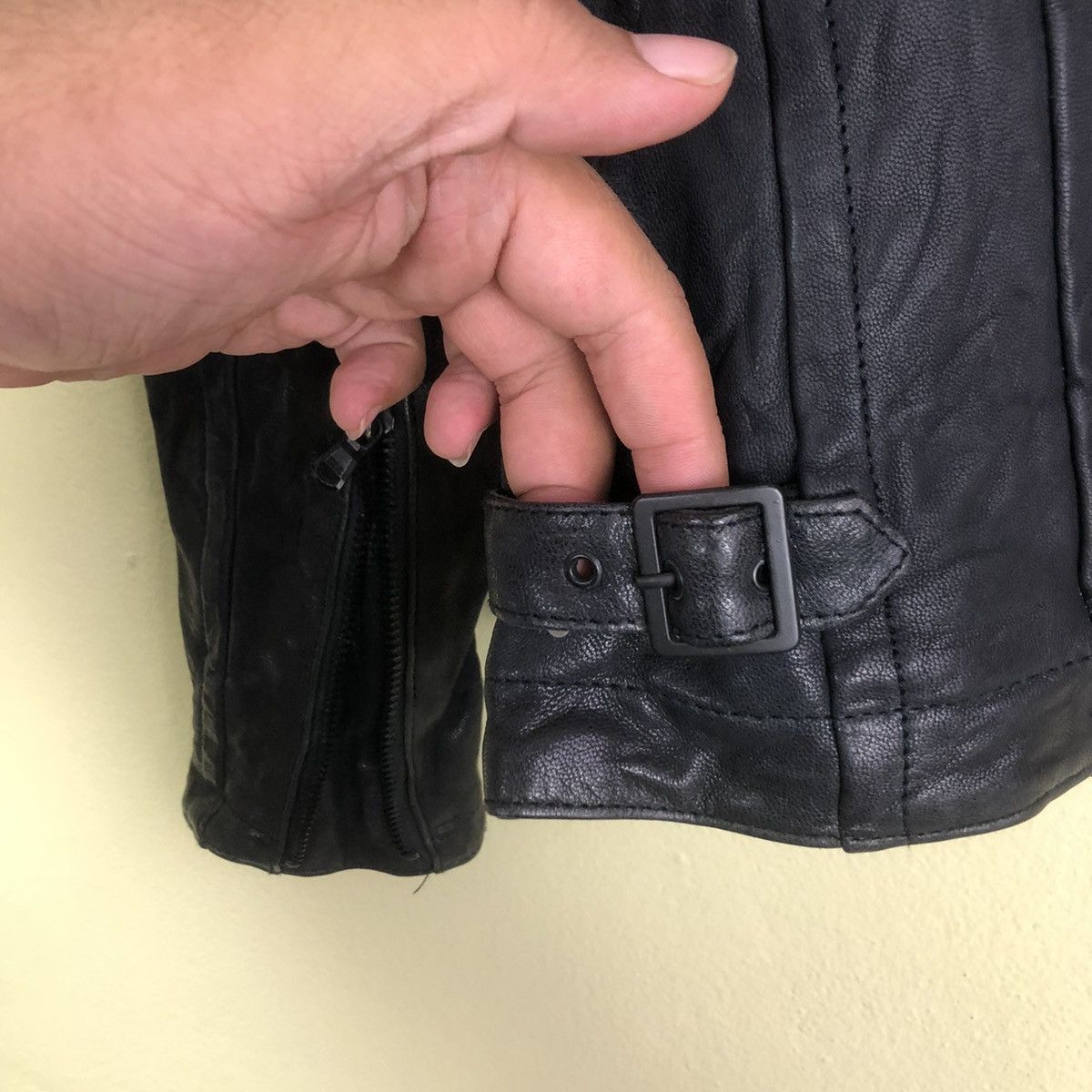 Japanese Brand 💥LAST DROP💥Tactical Parachute Leather Jacket Schlussel Size US M / EU 48-50 / 2 - 11 Thumbnail