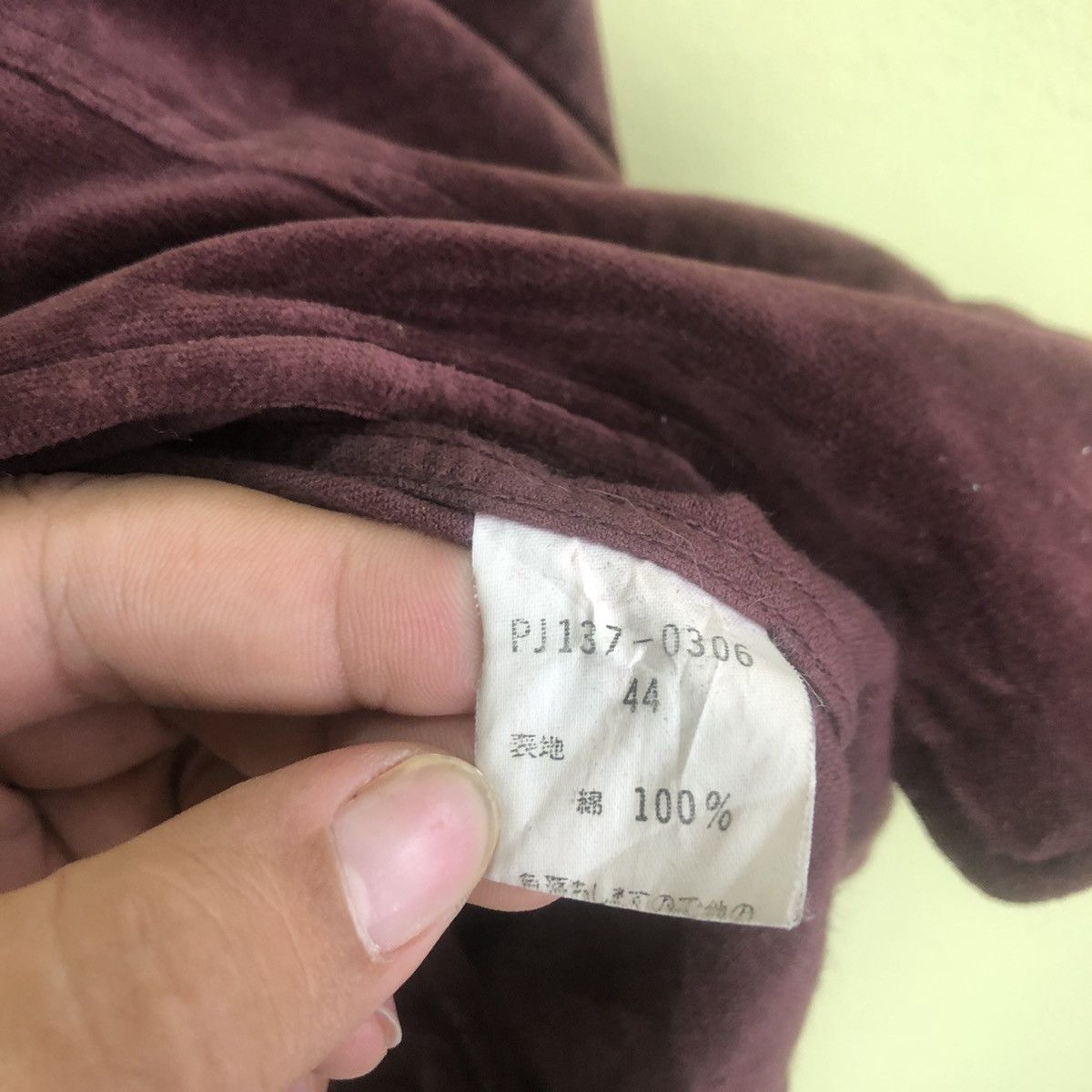 Japanese Brand Corduroy Jacket 3 Pocket Pazzo Club Collection Size US L / EU 52-54 / 3 - 9 Thumbnail