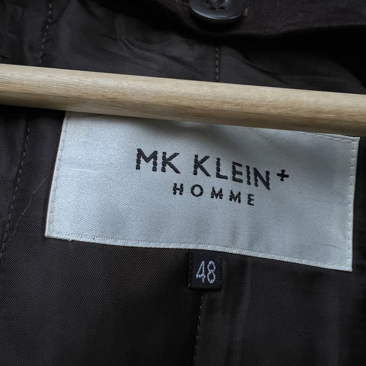 Vintage VINTAGE MK KLEIN HOMME LONG JACKET Size US M / EU 48-50 / 2 - 8 Thumbnail