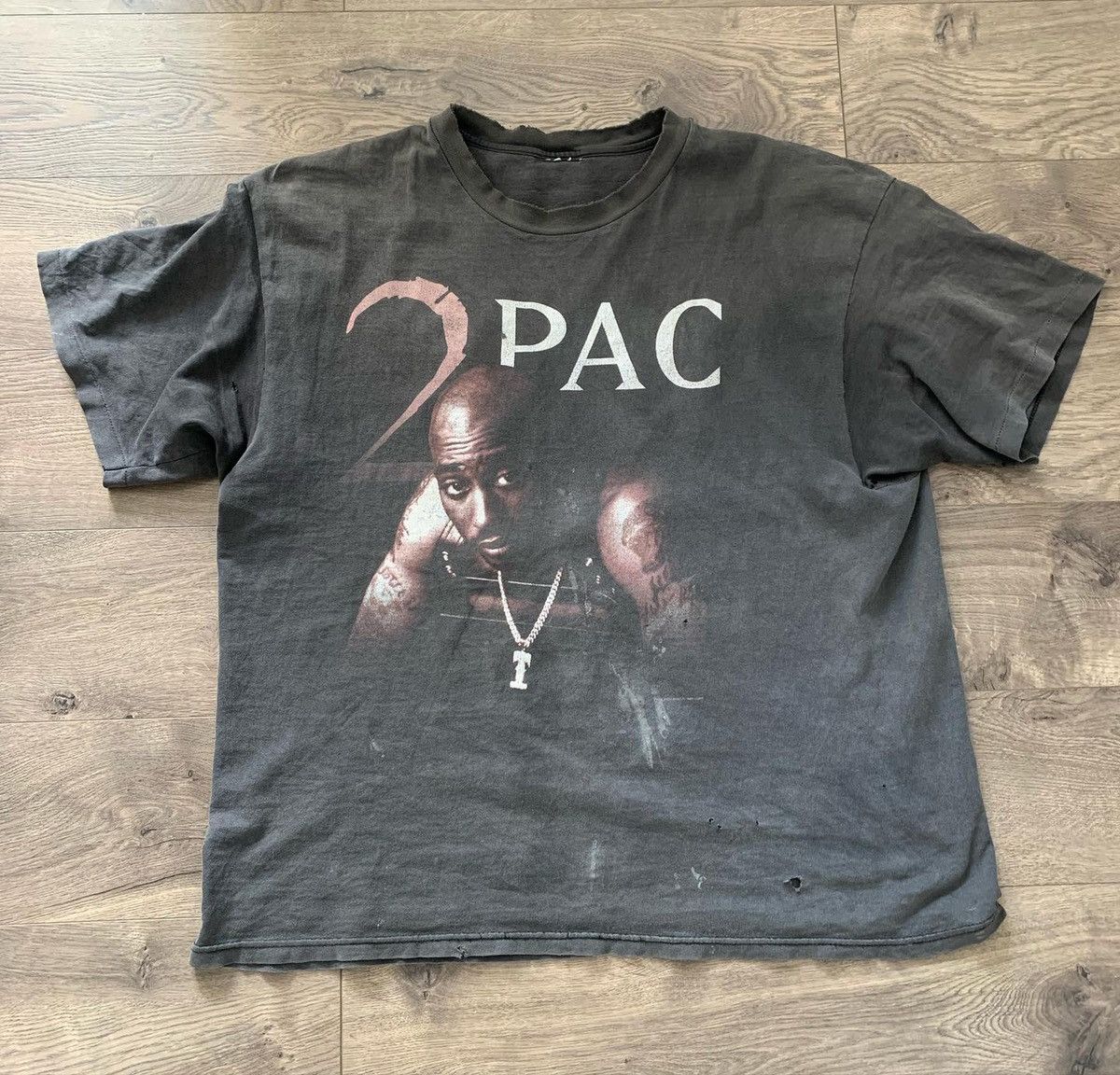 Death Row Records × Rap Tees × Vintage Vintage 2pac Shakur