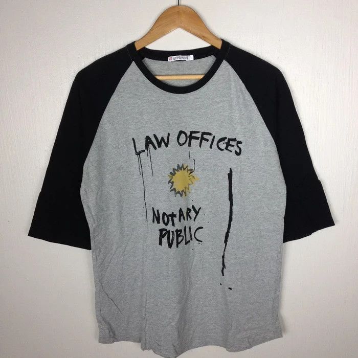 Jean-Michel Basquiat JEAN MICHEL BASQUIAT Law Offices Notary Public T Shirt Size US L / EU 52-54 / 3 - 1 Thumbnail