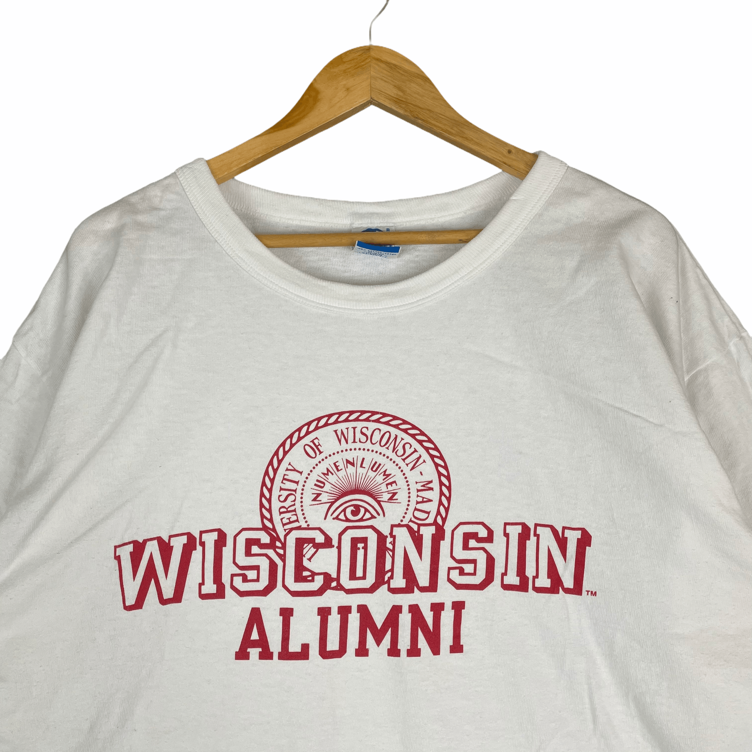Champion Vintage 90s UNIVERSITY Of WISCONSIN Madison Alumni Champion Size US XXL / EU 58 / 5 - 2 Thumbnail