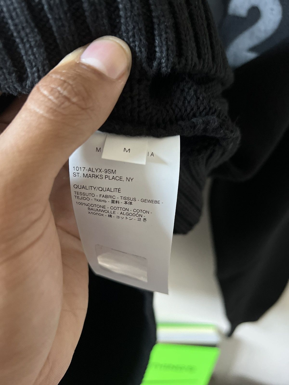 1017 ALYX 9SM 1017 ALYX 9SM Knitted Hoodie Size US M / EU 48-50 / 2 - 7 Thumbnail