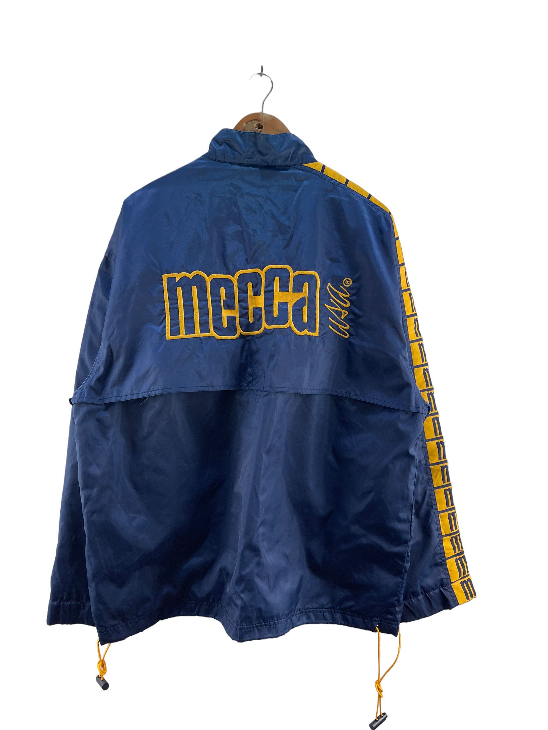 Mecca × Streetwear Vintage Mecca Usa Windbreaker Jacket | Grailed