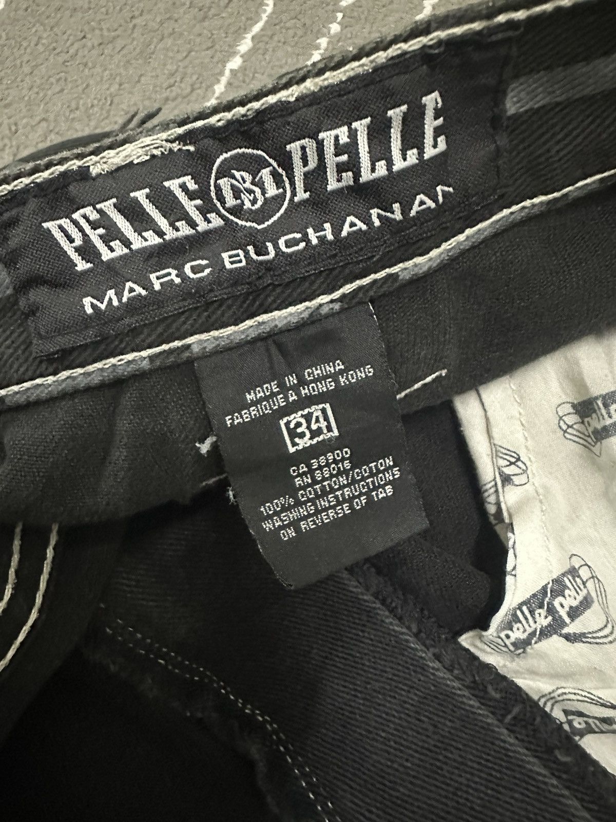 Pelle Pelle VINTAGE PELLE PELLE MARC BUCHANAN BAGGY CGORPCORE PUNK OWBOY Size US 34 / EU 50 - 6 Thumbnail