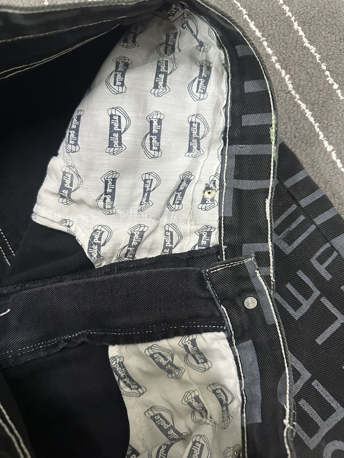 Pelle Pelle VINTAGE PELLE PELLE MARC BUCHANAN BAGGY CGORPCORE PUNK OWBOY Size US 34 / EU 50 - 5 Thumbnail