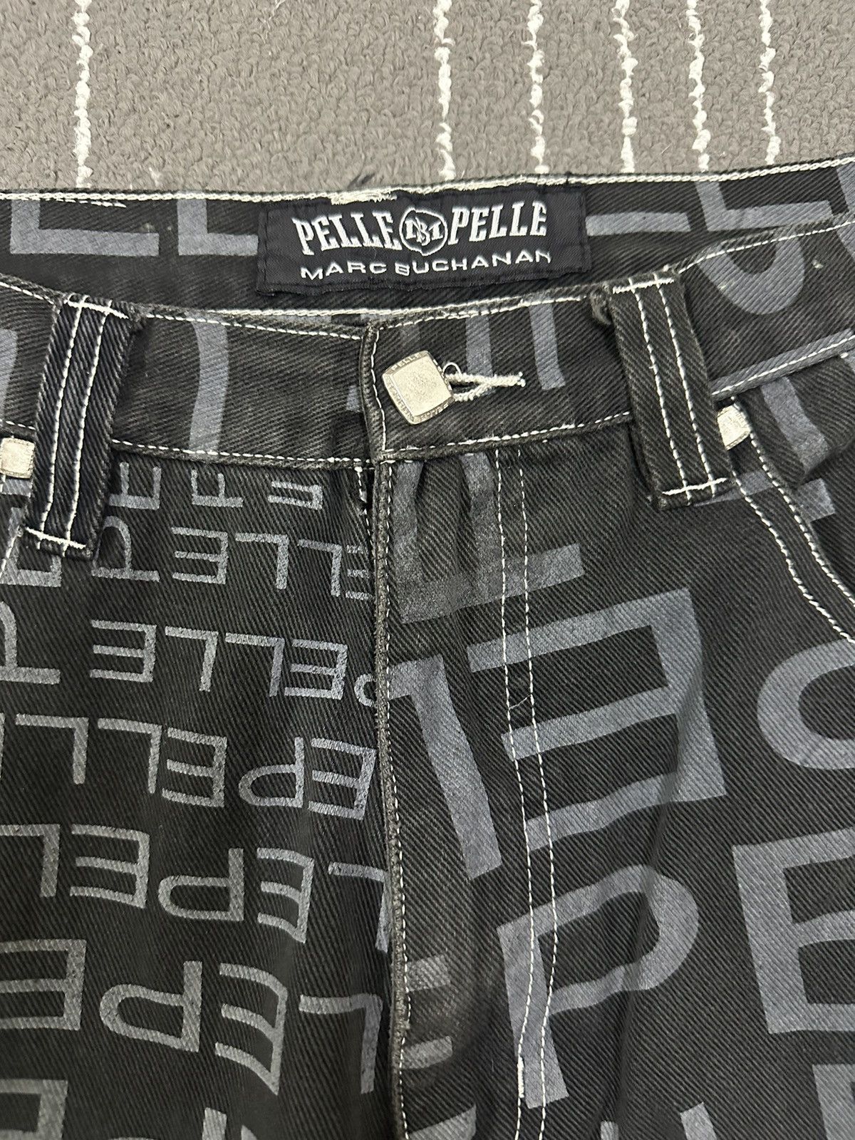 Pelle Pelle VINTAGE PELLE PELLE MARC BUCHANAN BAGGY CGORPCORE PUNK OWBOY Size US 34 / EU 50 - 3 Thumbnail