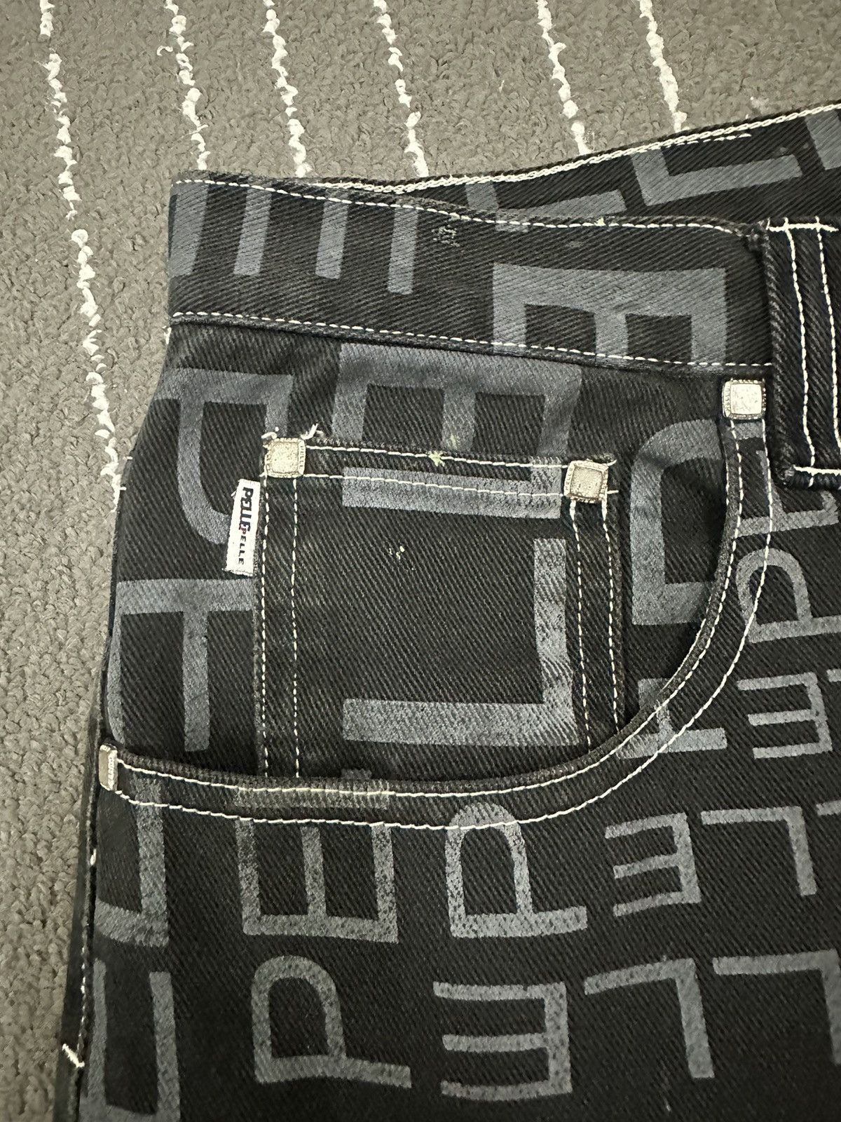 Pelle Pelle VINTAGE PELLE PELLE MARC BUCHANAN BAGGY CGORPCORE PUNK OWBOY Size US 34 / EU 50 - 4 Thumbnail