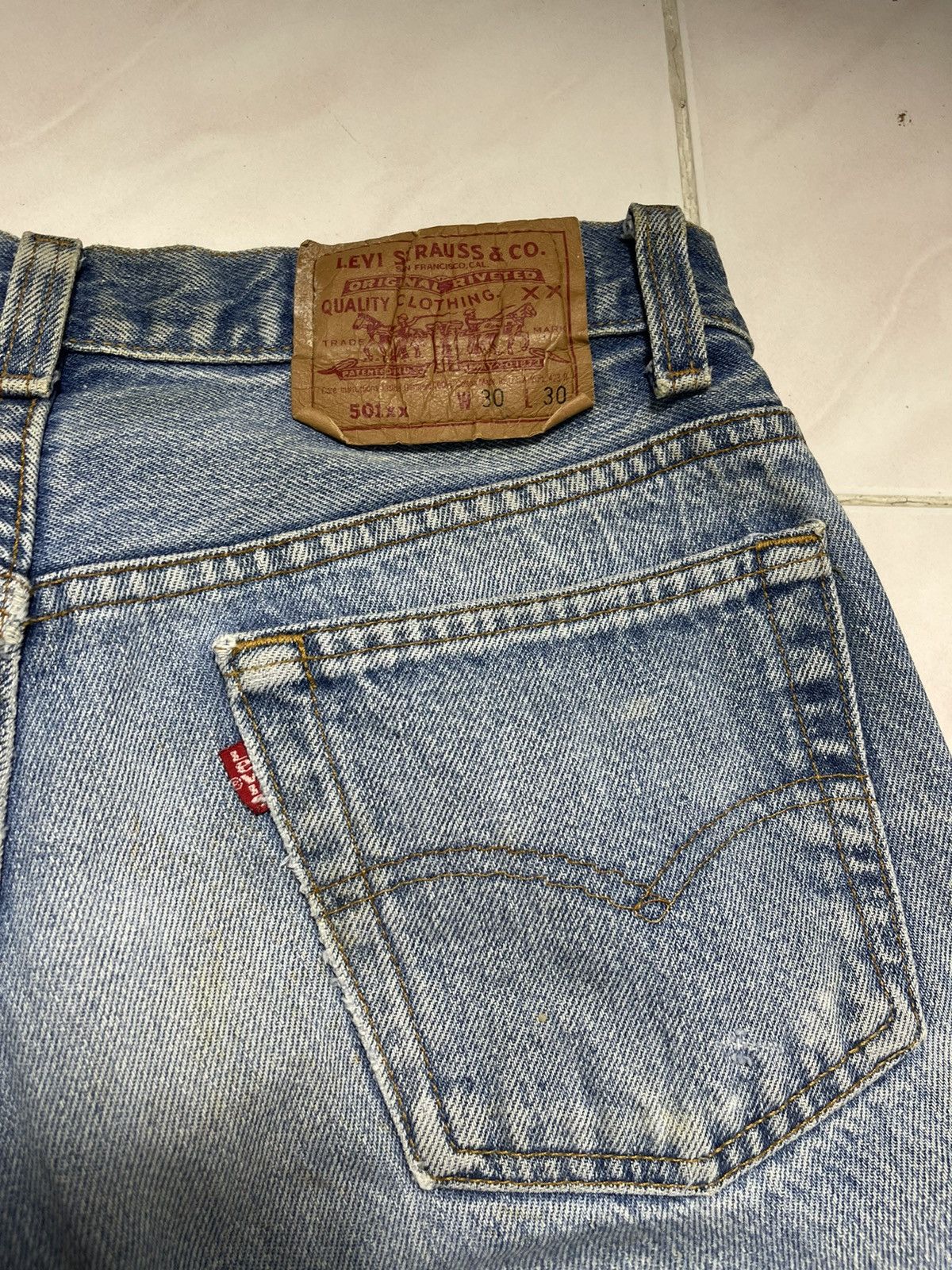 Levi's Vintage Levi's 501 XX Made In USA Size US 29 - 17 Thumbnail
