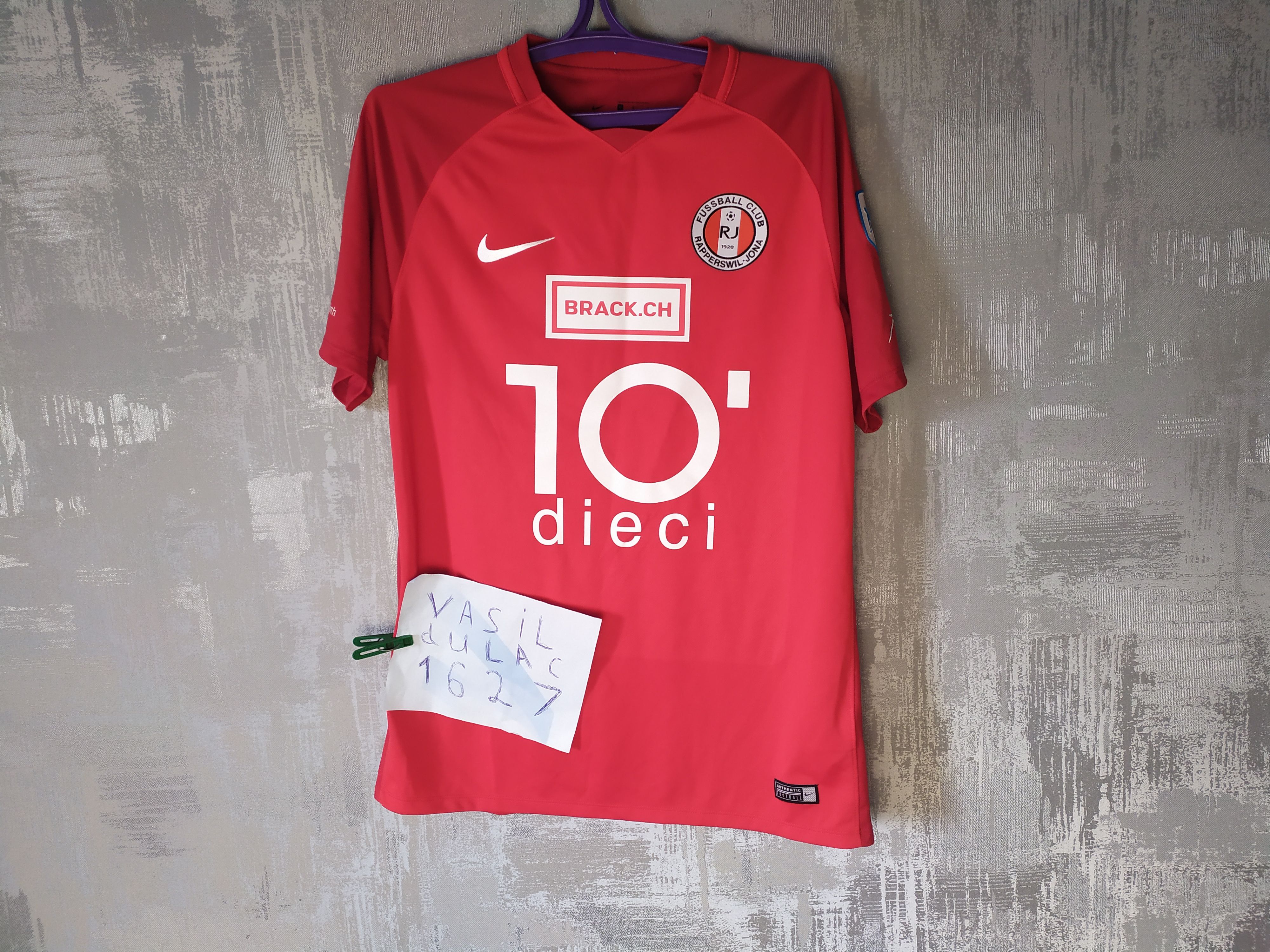 Nike Nike Rapperswil-Jona Soccer jersey Switzerland size L Size US L / EU 52-54 / 3 - 1 Thumbnail