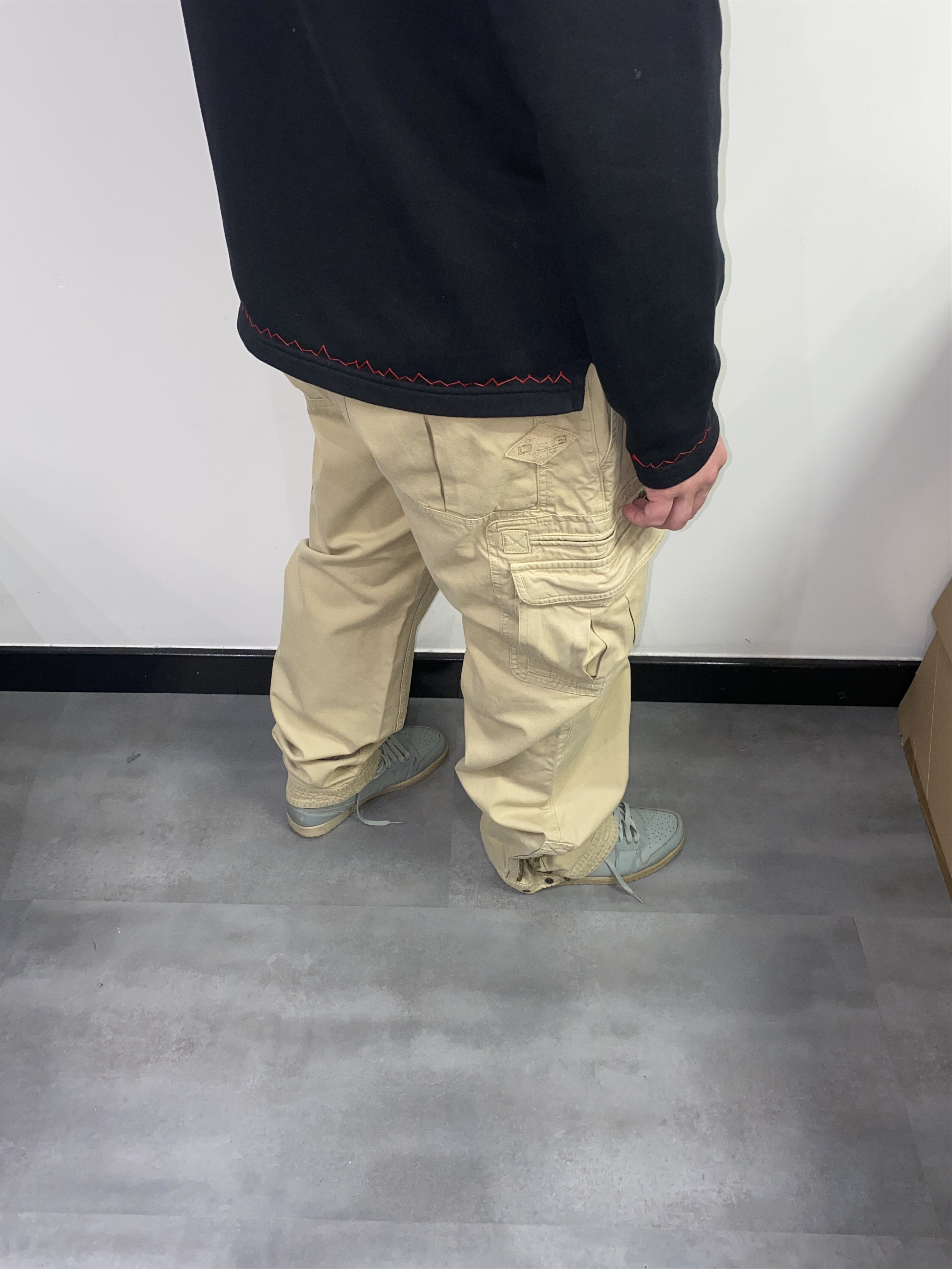 Dolce & Gabbana Archive Dolce & Gabbana Cargo Zipped Beige Denim Pants Size US 34 / EU 50 - 2 Thumbnail