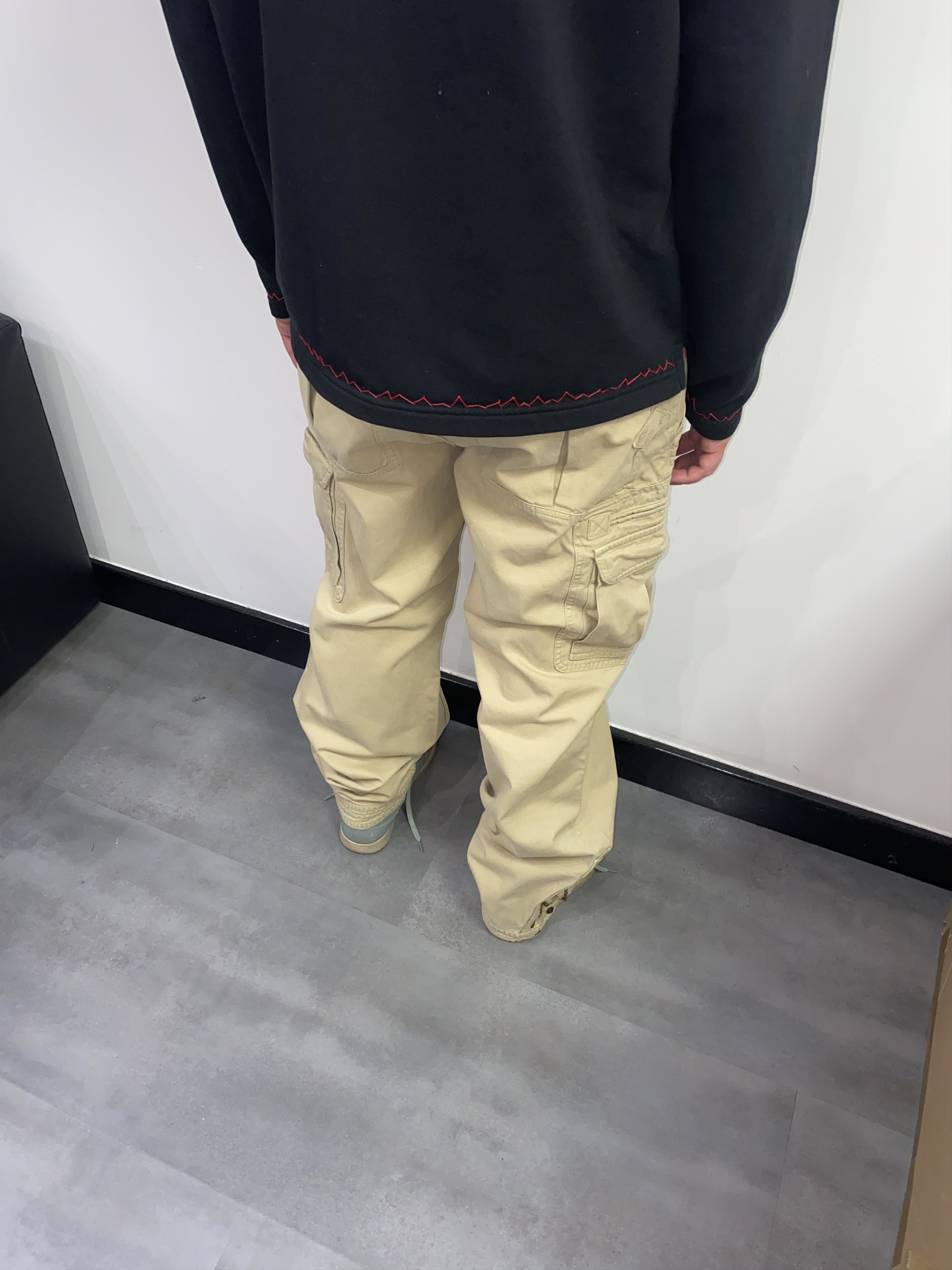 Dolce & Gabbana Archive Dolce & Gabbana Cargo Zipped Beige Denim Pants Size US 34 / EU 50 - 7 Thumbnail