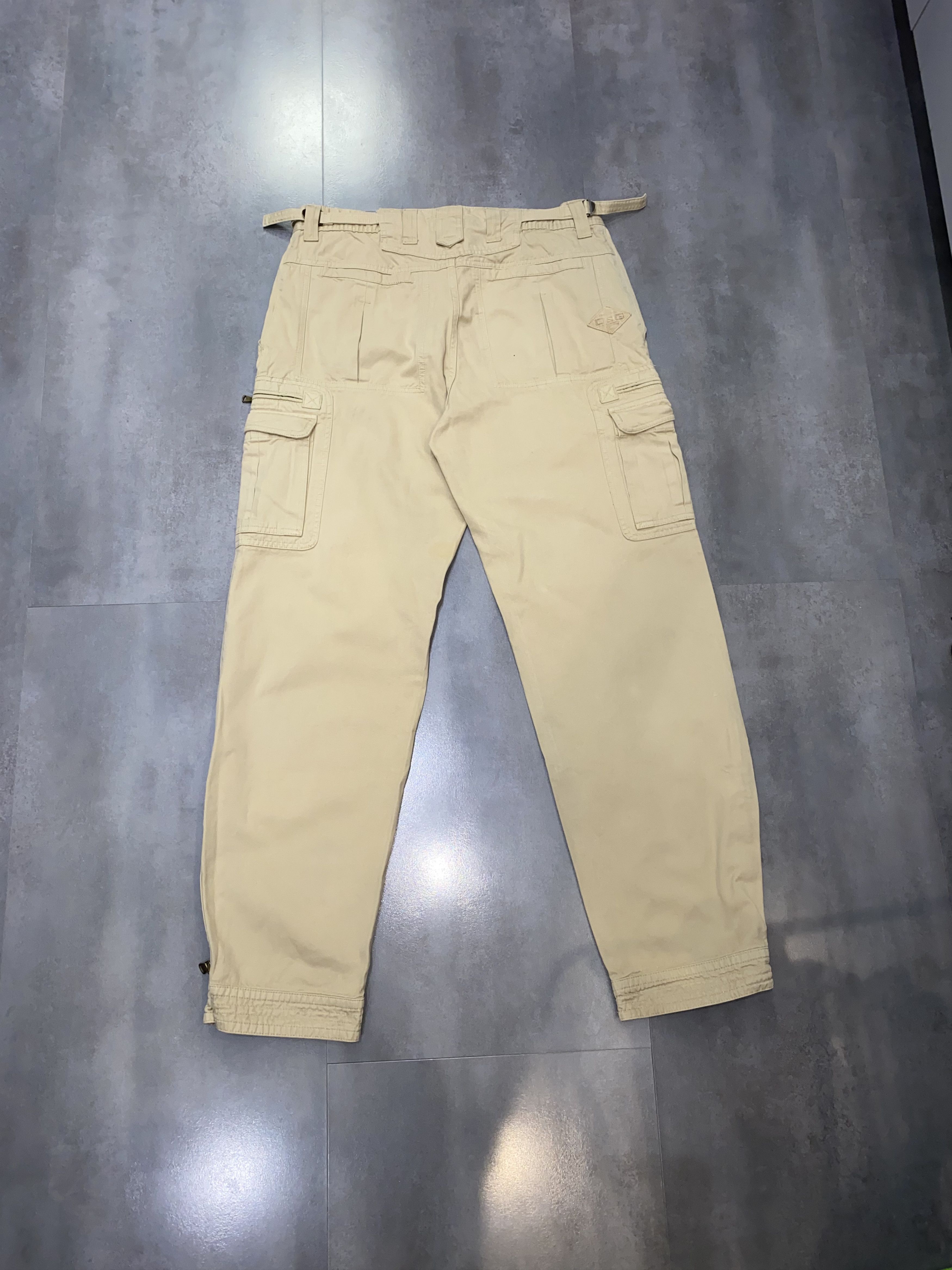 Dolce & Gabbana Archive Dolce & Gabbana Cargo Zipped Beige Denim Pants Size US 34 / EU 50 - 11 Thumbnail