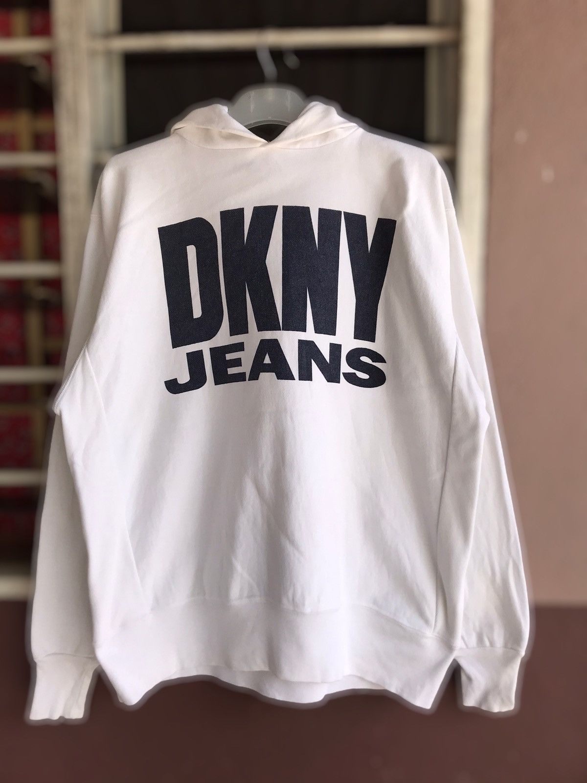 DKNY Vintage DKNY Hoodie Size US L / EU 52-54 / 3 - 1 Thumbnail