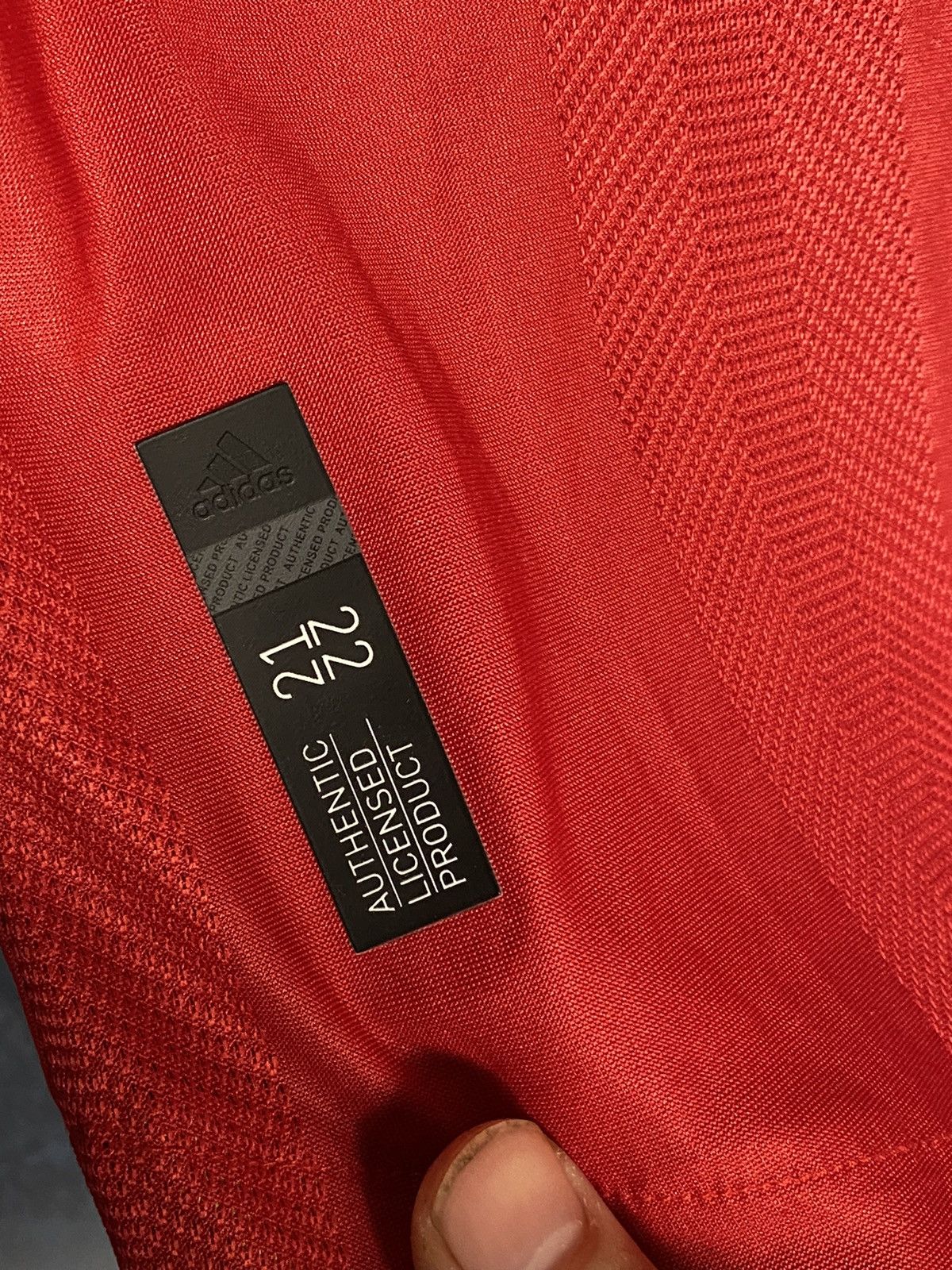 Adidas 2021 2022 Manchester United adidas Soccer jersey T-shirt Size US M / EU 48-50 / 2 - 7 Thumbnail