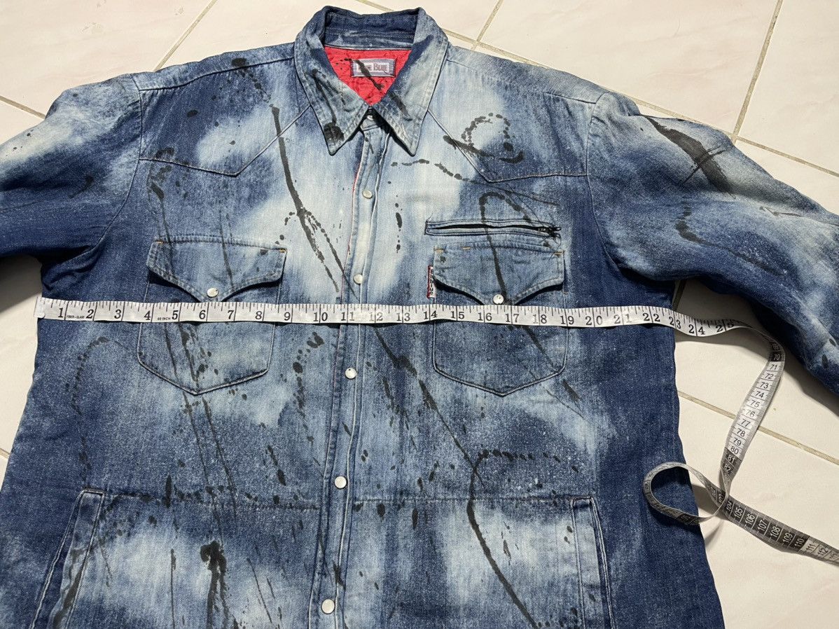 Blue Blue Japan Blue Blue Japan Distressed Painter Design Jacket Size US L / EU 52-54 / 3 - 8 Thumbnail