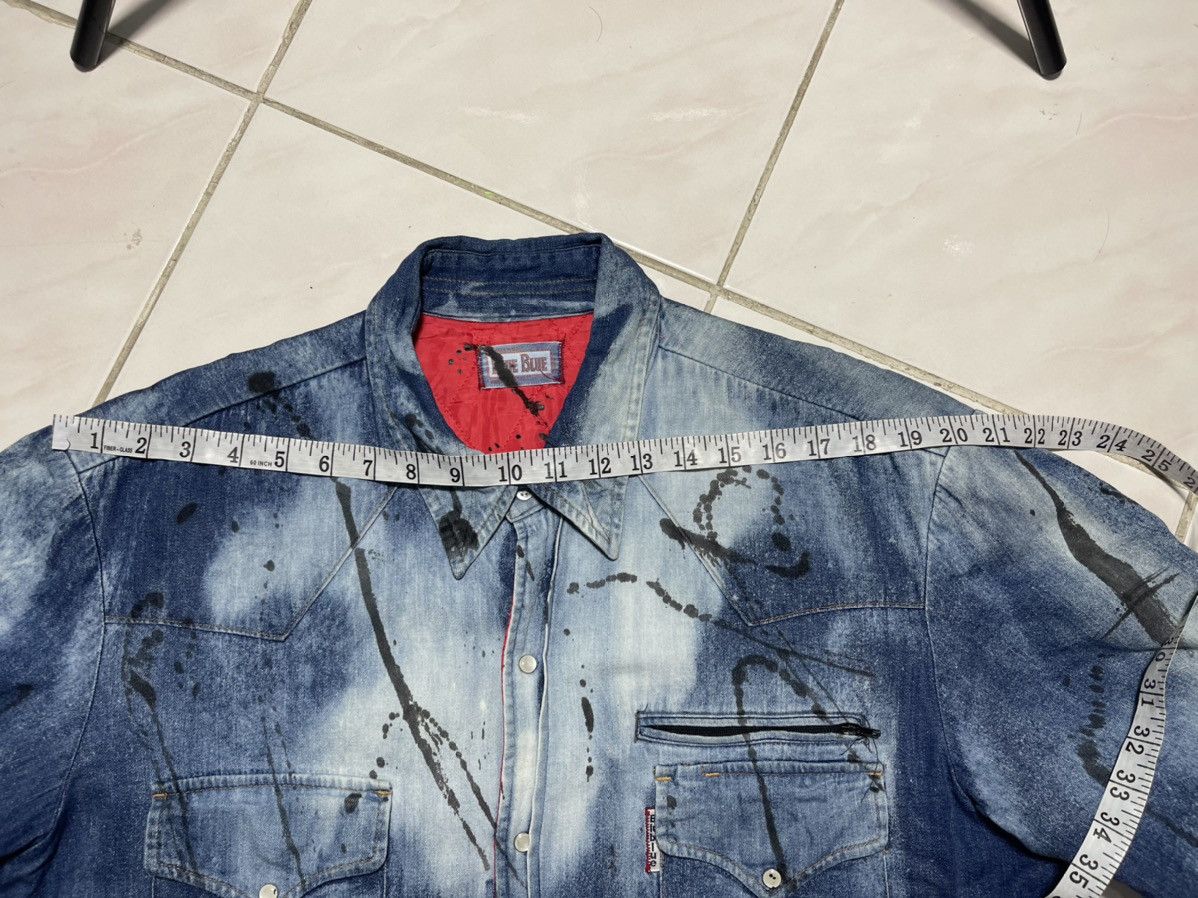 Blue Blue Japan Blue Blue Japan Distressed Painter Design Jacket Size US L / EU 52-54 / 3 - 10 Thumbnail
