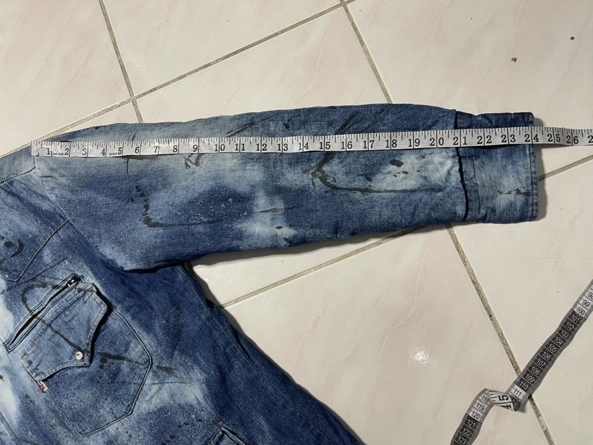 Blue Blue Japan Blue Blue Japan Distressed Painter Design Jacket Size US L / EU 52-54 / 3 - 11 Thumbnail