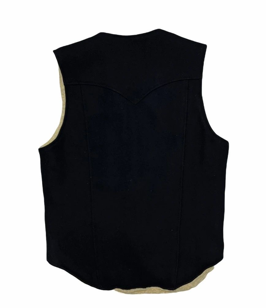 Schott Rancher By Schott X Backdrop Sherpa Skull Motive Vest Size US M / EU 48-50 / 2 - 2 Thumbnail