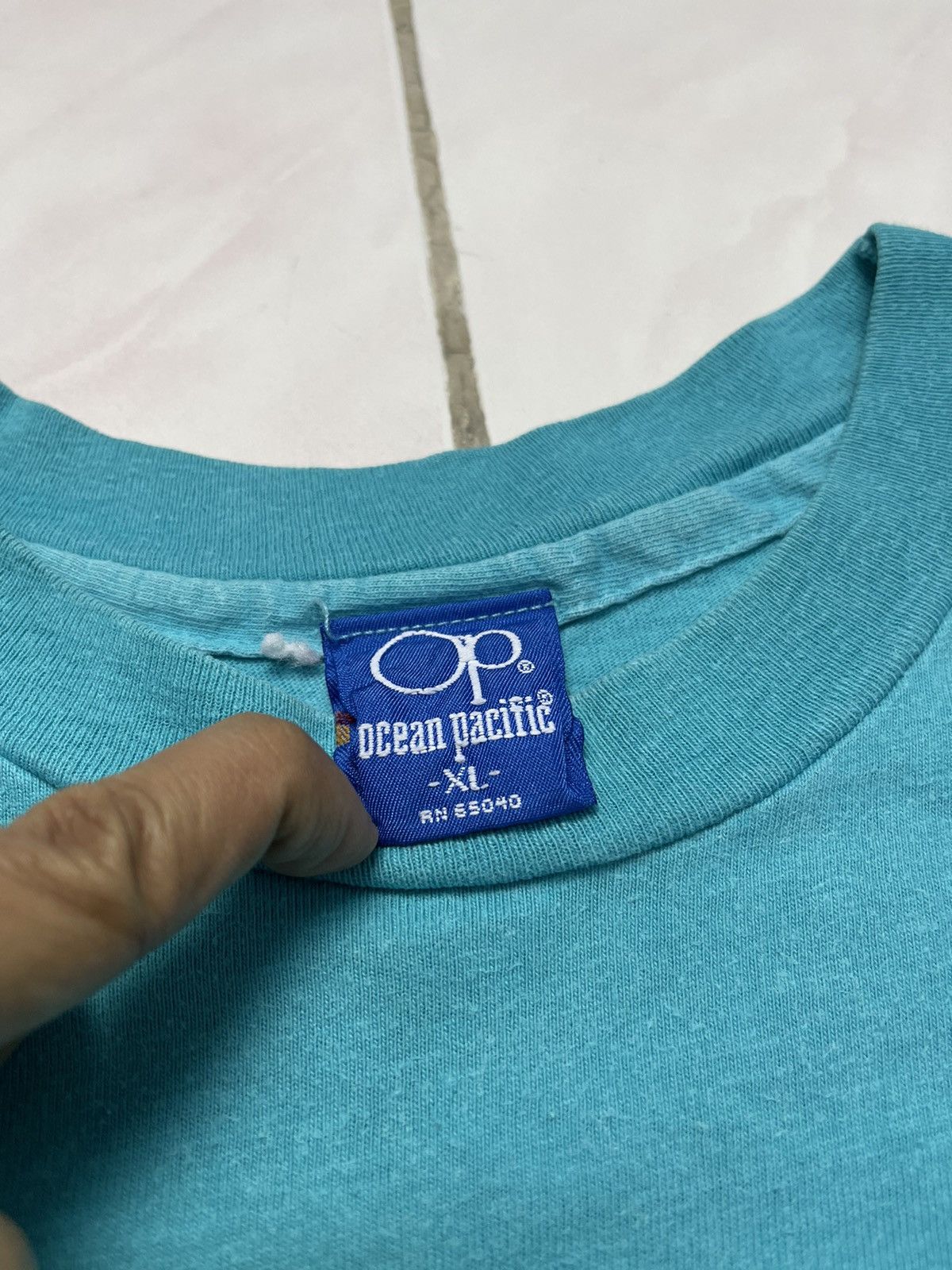 Ocean Pacific Vintage Ocean Pacific OP T-Shirt Size US XL / EU 56 / 4 - 6 Thumbnail