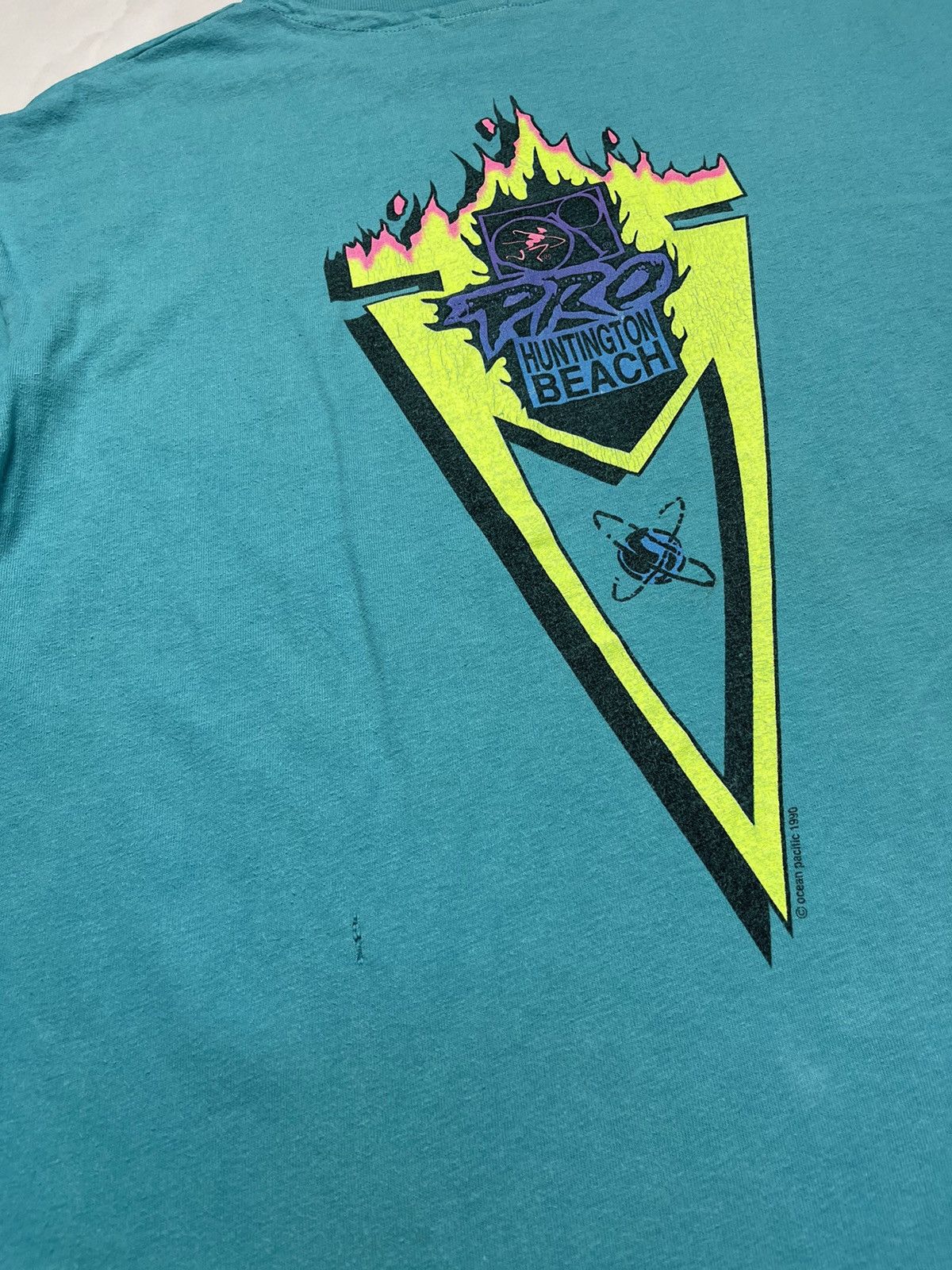 Ocean Pacific Vintage Ocean Pacific OP T-Shirt Size US XL / EU 56 / 4 - 11 Thumbnail