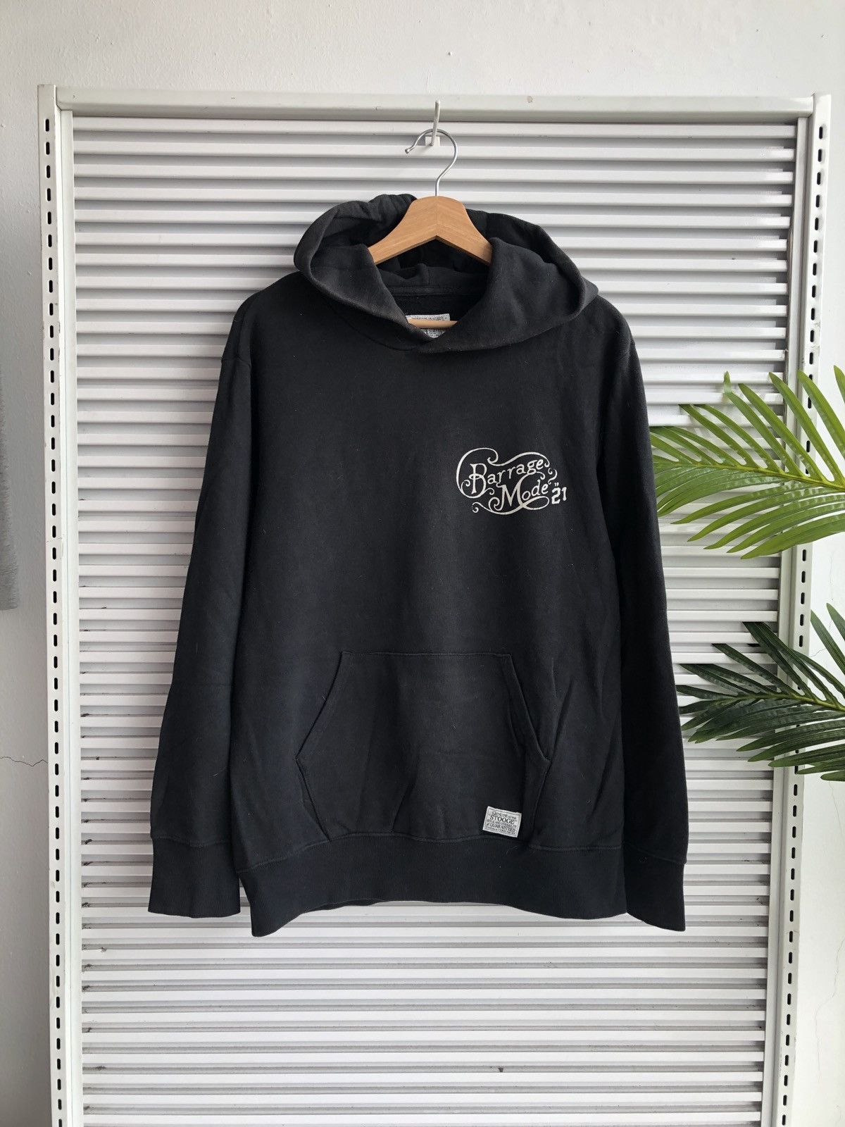 Japanese Brand × Vintage Vintage Skulls Stooge & Co Hoodies /Number Nine Travis Scott Size US L / EU 52-54 / 3 - 3 Thumbnail