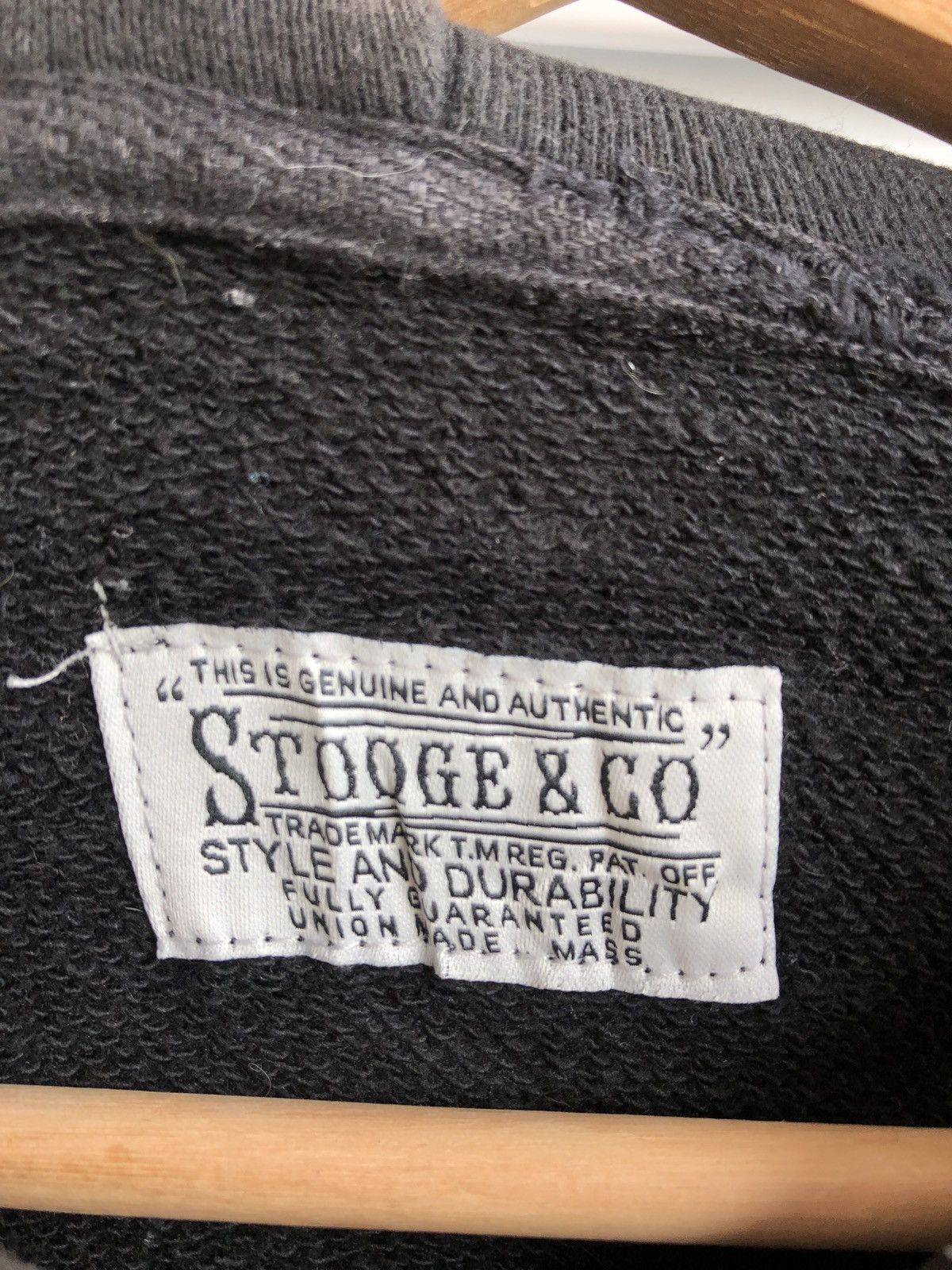 Japanese Brand × Vintage Vintage Skulls Stooge & Co Hoodies /Number Nine Travis Scott Size US L / EU 52-54 / 3 - 6 Thumbnail