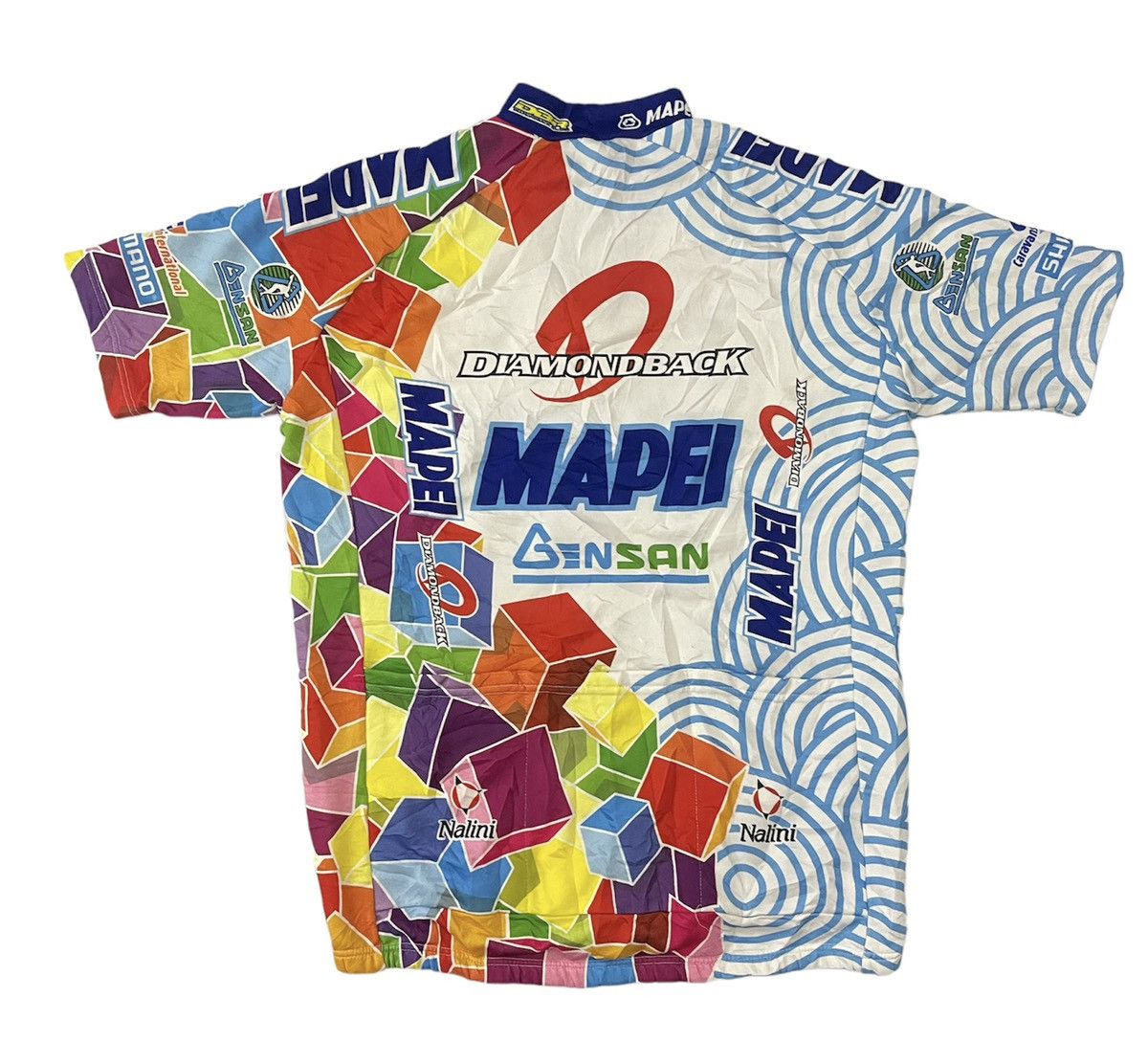 Bicycle Vintage Team Mapei Cycling Jersey Size US L / EU 52-54 / 3 - 2 Thumbnail