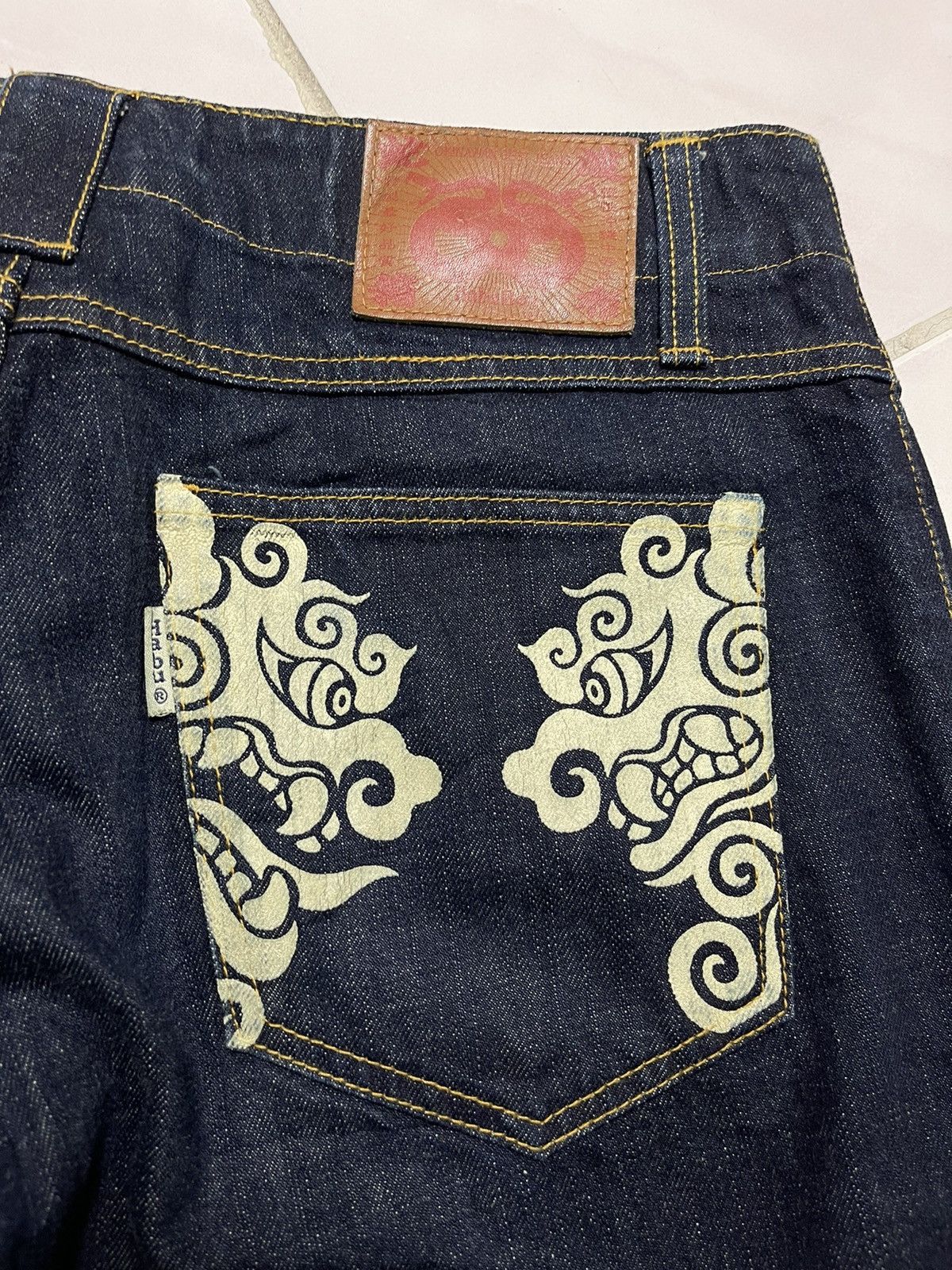 Japanese Brand Habu Box Okinawa Japanese Jeans Size US 33 - 16 Thumbnail