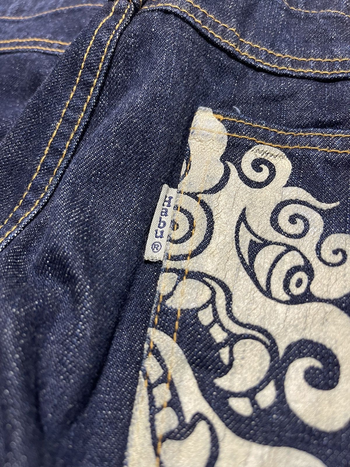 Japanese Brand Habu Box Okinawa Japanese Jeans Size US 33 - 17 Thumbnail
