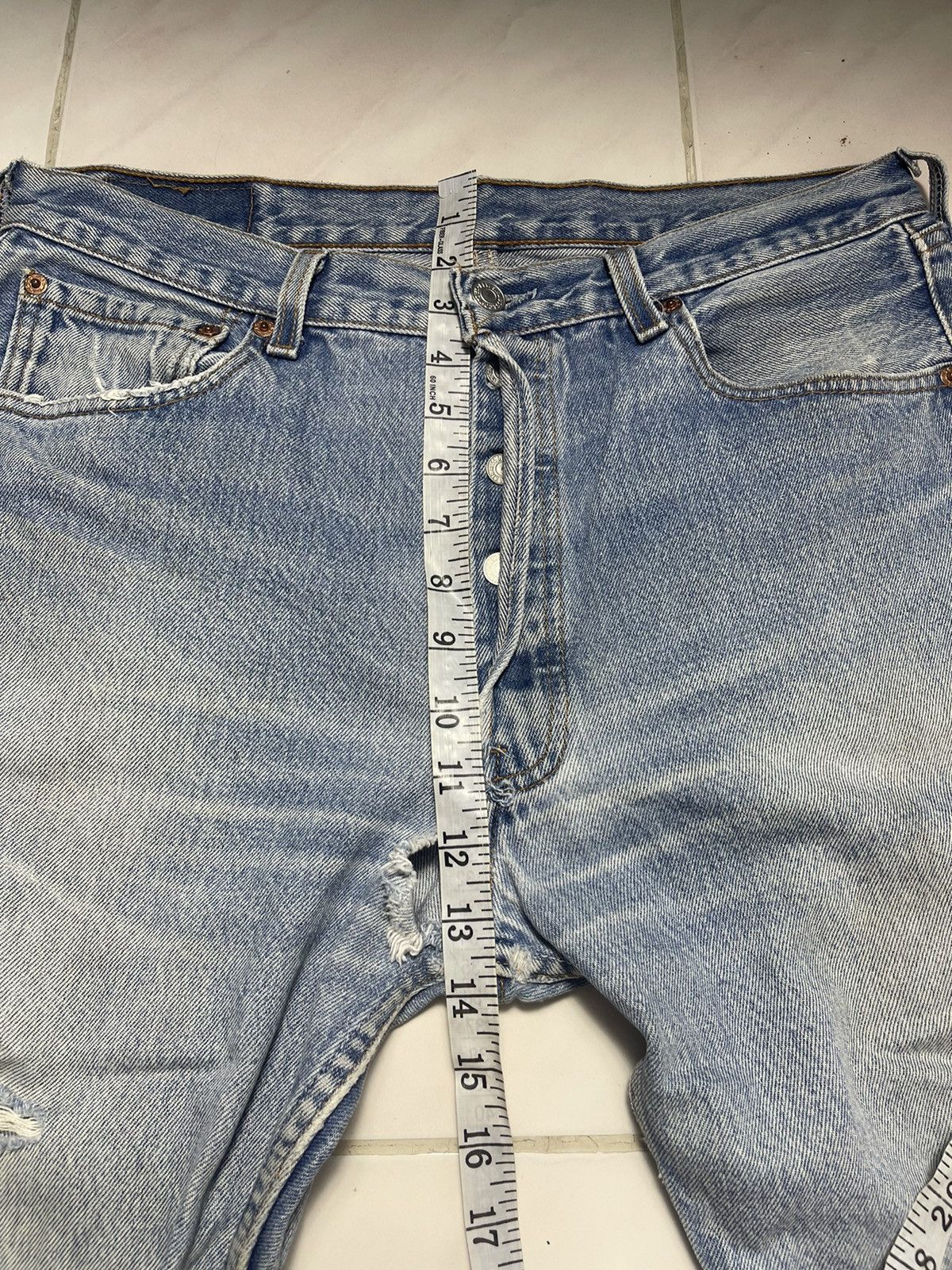 Levi's Vintage Levi's 501 Made In USA Jeans Size US 33 - 11 Thumbnail