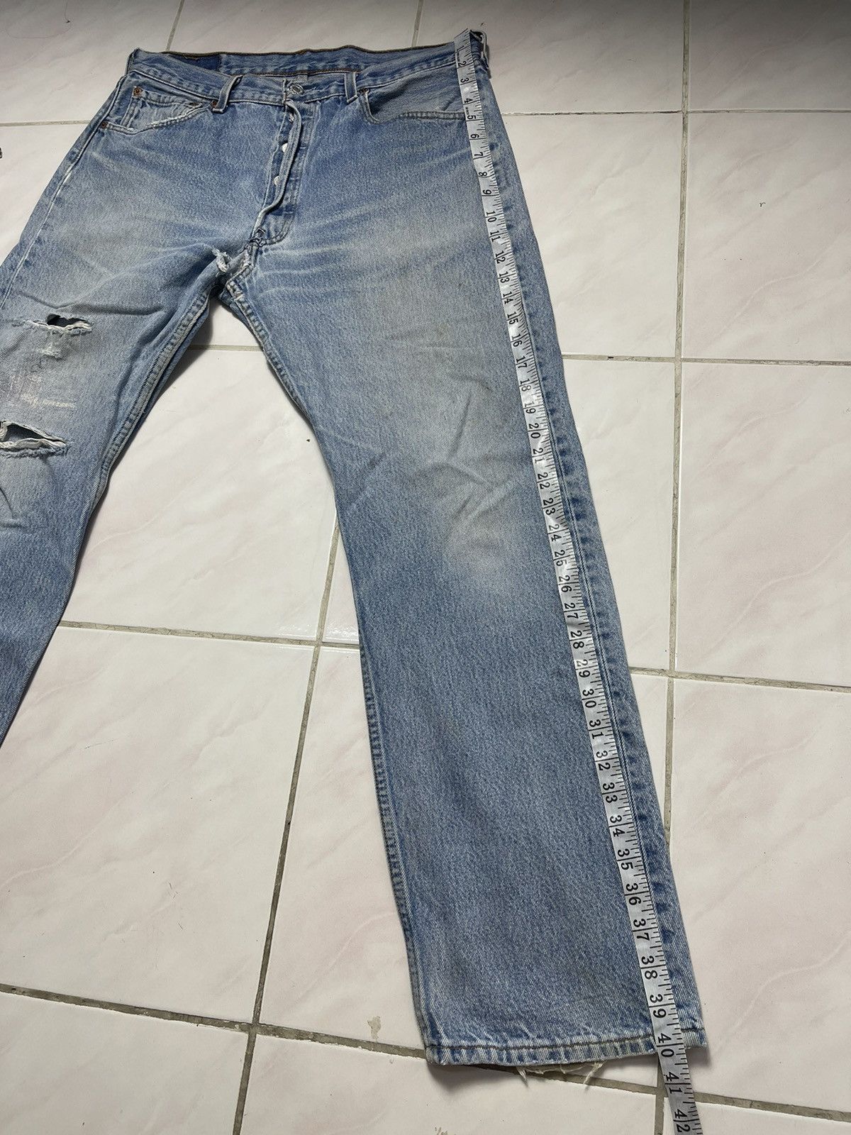 Levi's Vintage Levi's 501 Made In USA Jeans Size US 33 - 16 Thumbnail