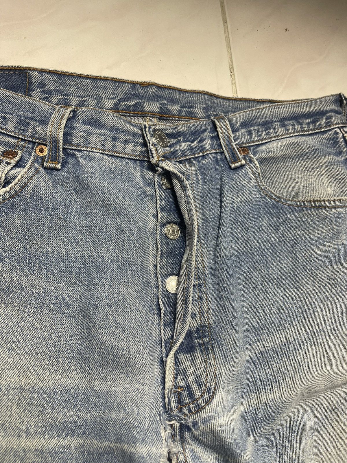 Levi's Vintage Levi's 501 Made In USA Jeans Size US 33 - 6 Thumbnail