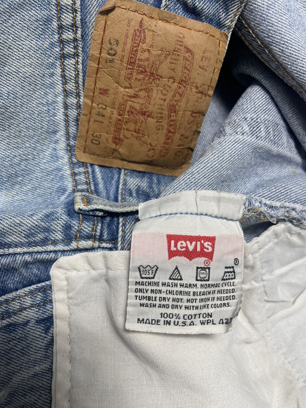 Levi's Vintage Levi's 501 Made In USA Jeans Size US 33 - 7 Thumbnail