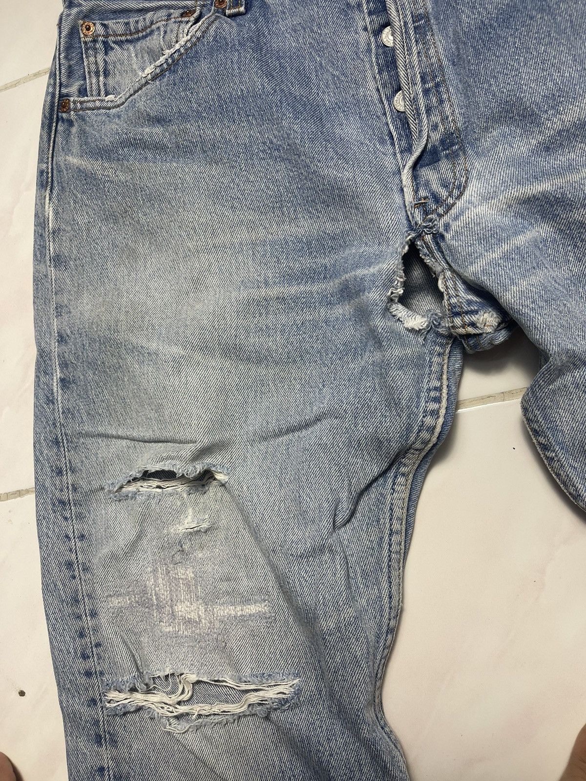 Levi's Vintage Levi's 501 Made In USA Jeans Size US 33 - 9 Thumbnail