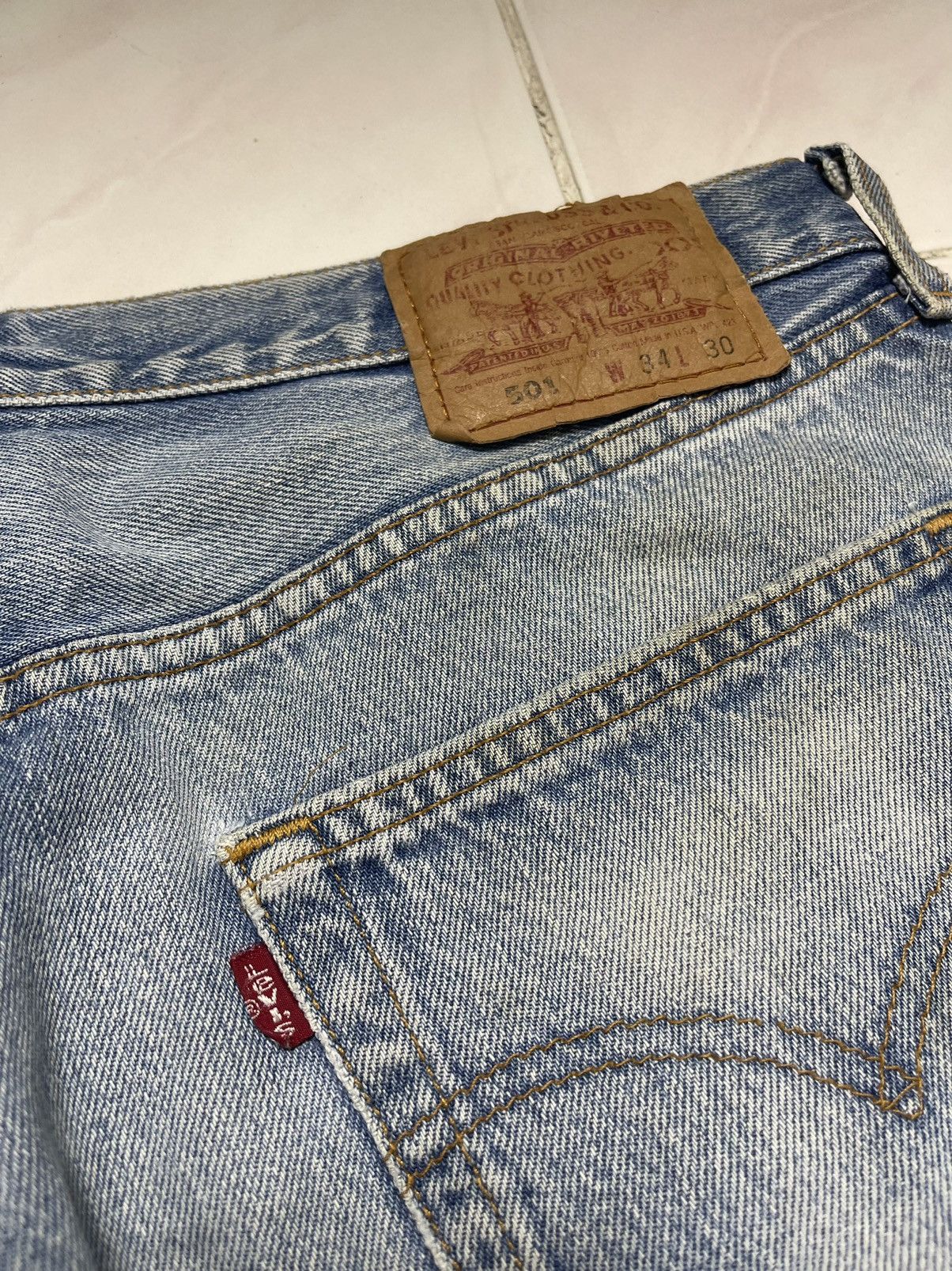 Levi's Vintage Levi's 501 Made In USA Jeans Size US 33 - 18 Thumbnail