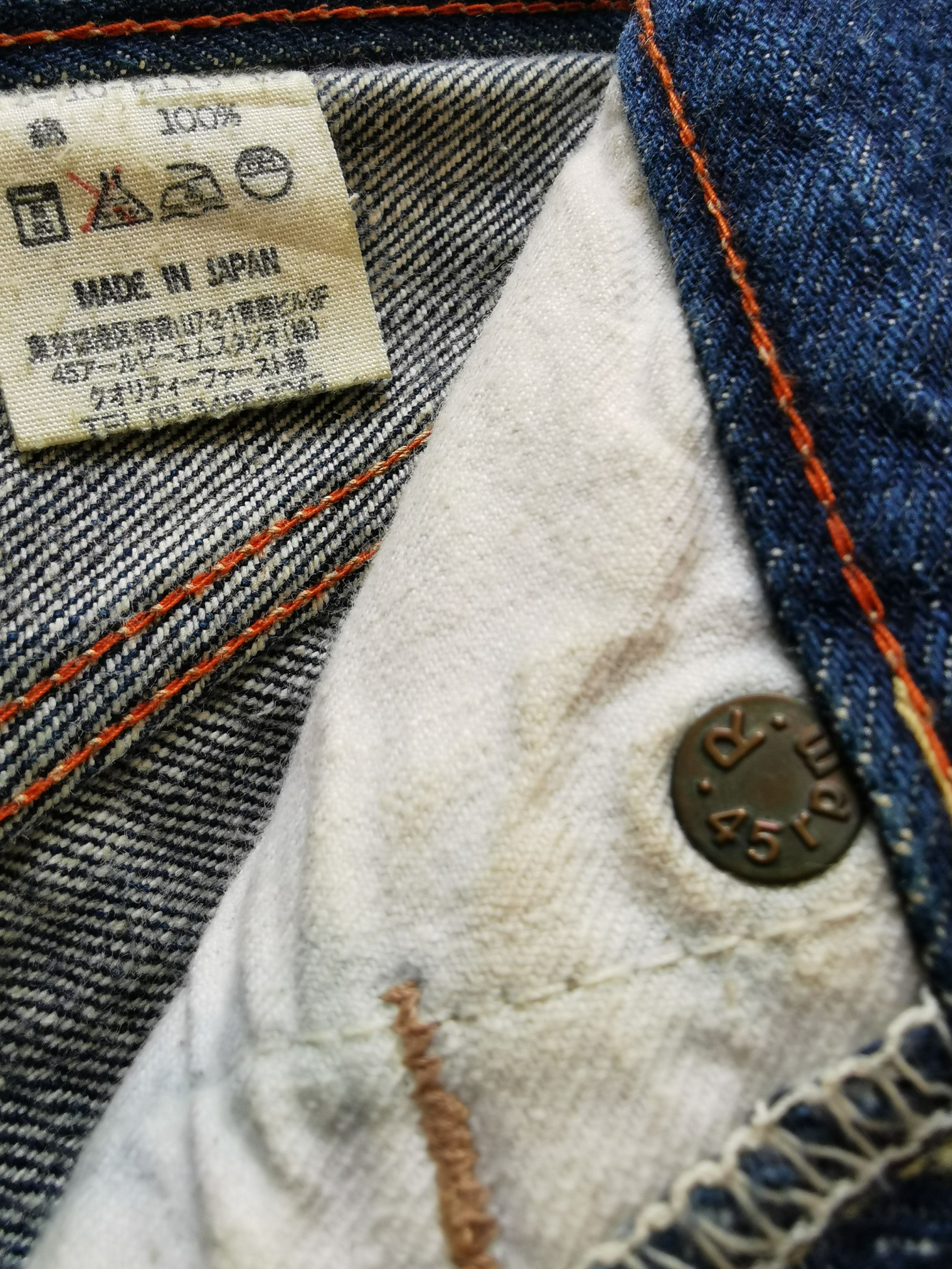45rpm 🇯🇵Vintage 45rpm Denim Blue Jeans Size US 28 / EU 44 - 10 Thumbnail