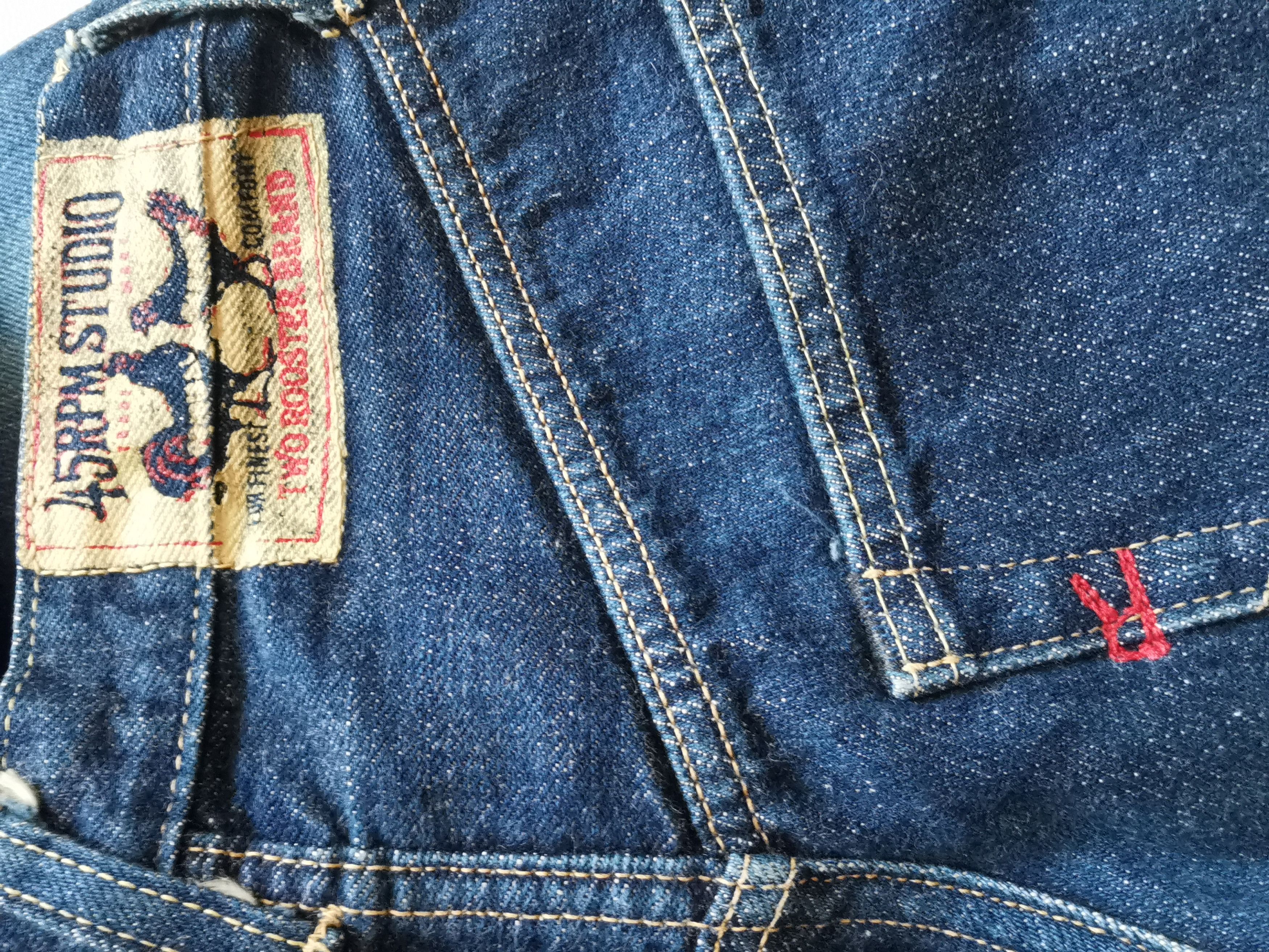 45rpm 🇯🇵Vintage 45rpm Denim Blue Jeans Size US 28 / EU 44 - 7 Thumbnail