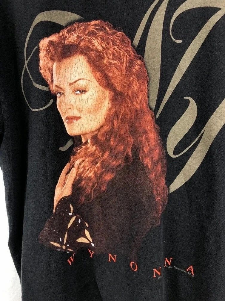 Band Tees Vintage Solo Singer Wynonna Tour 1990 T-Shirts Size US L / EU 52-54 / 3 - 5 Thumbnail