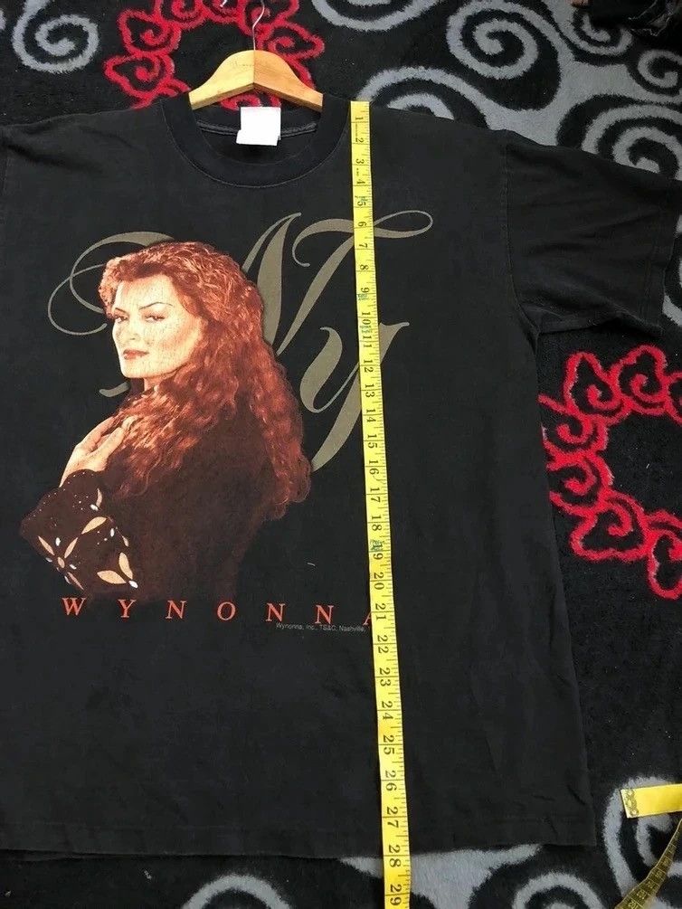 Band Tees Vintage Solo Singer Wynonna Tour 1990 T-Shirts Size US L / EU 52-54 / 3 - 10 Thumbnail