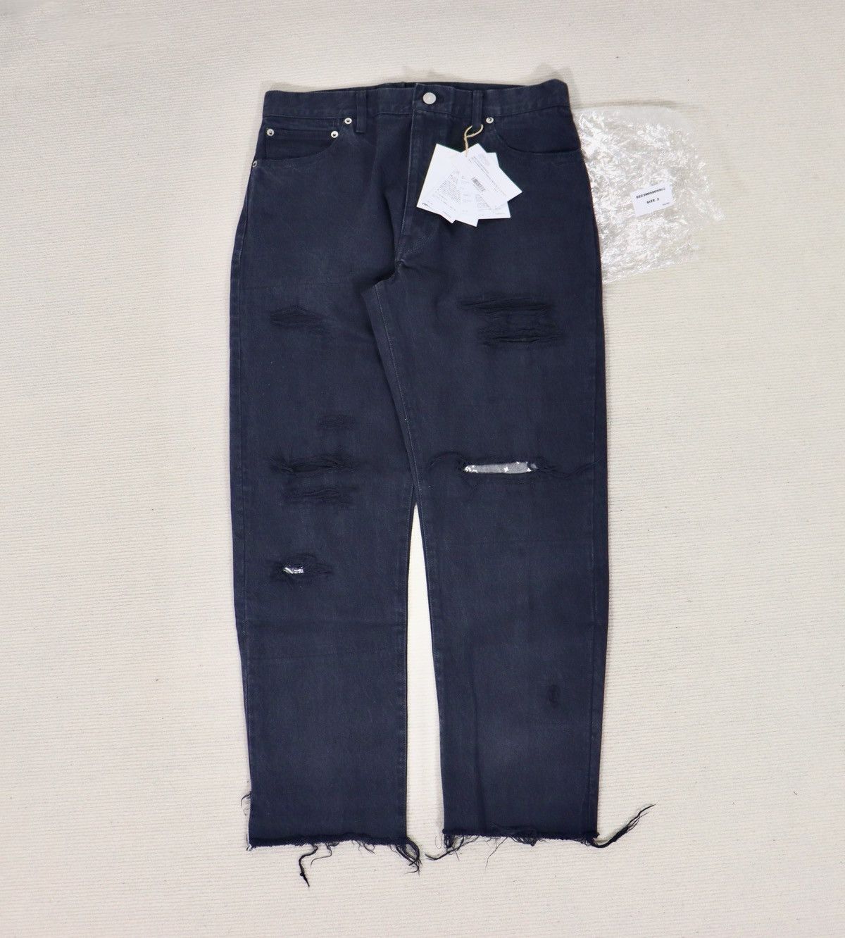 visvim ICT JOURNEYMAN PANTS BLK TACKED - パンツ