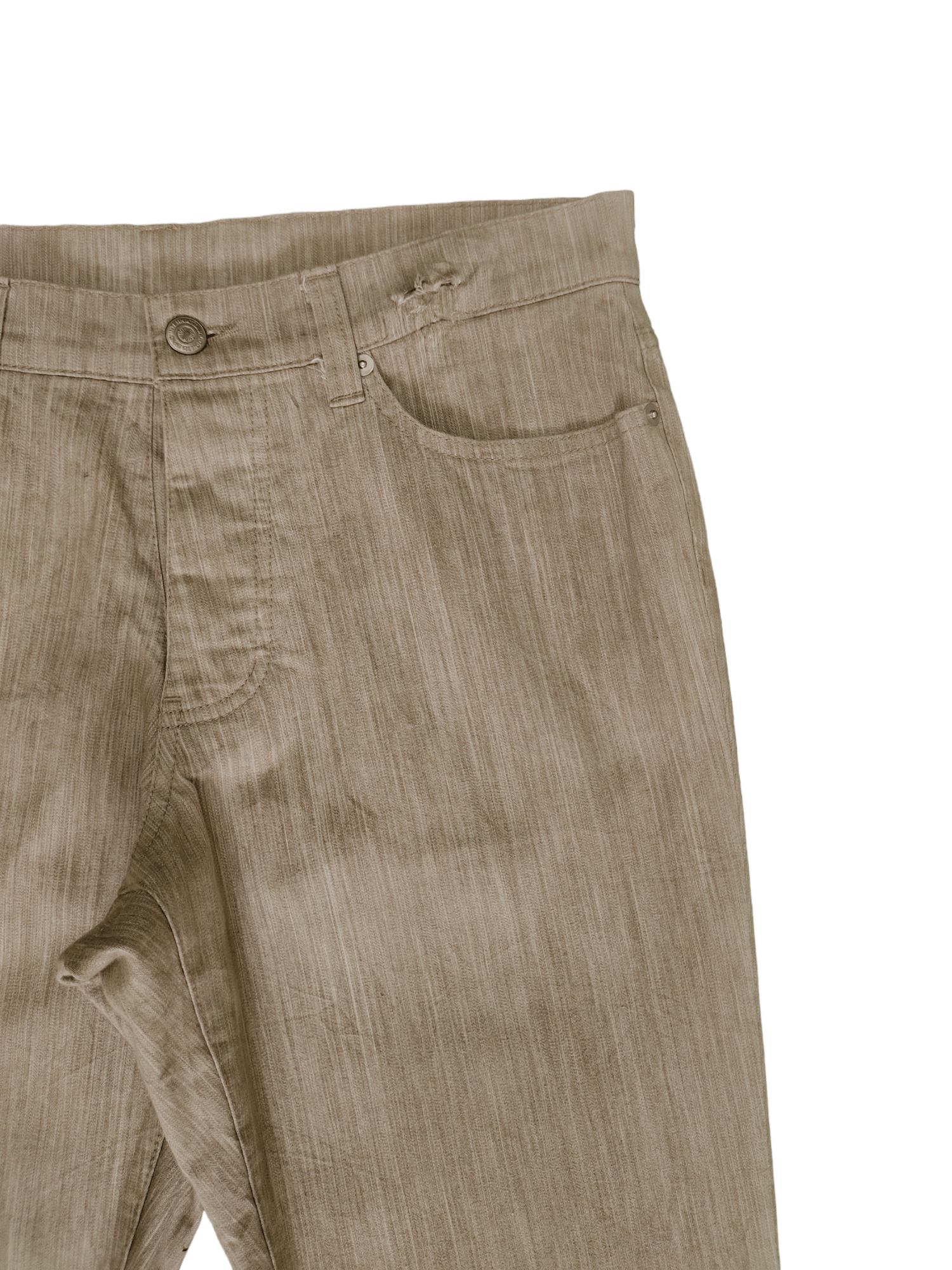 Tornado Mart Flare Jeans Tornado Mart Tree Bark Design Pants Boot Cut Size US 31 - 5 Thumbnail