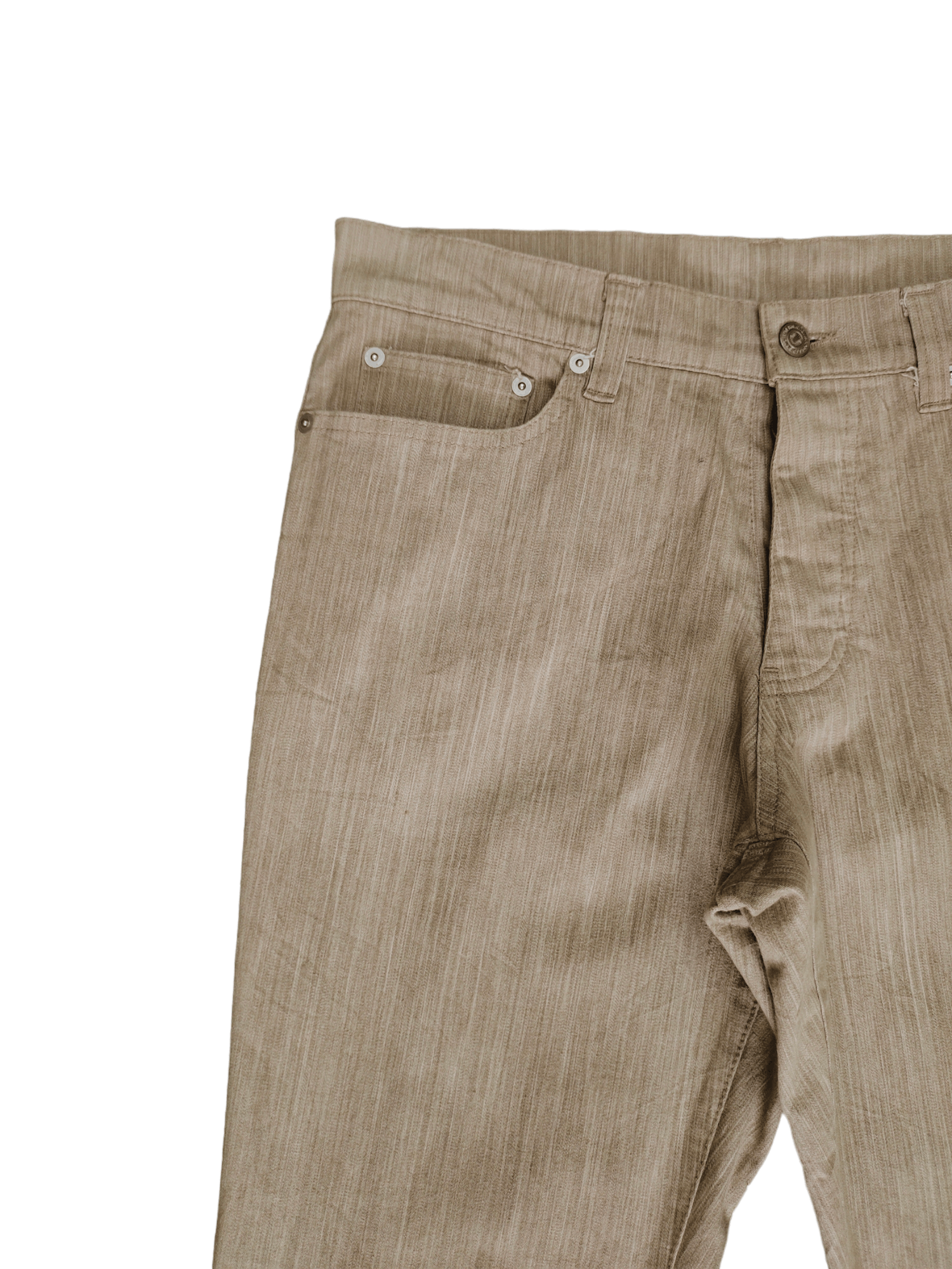 Tornado Mart Flare Jeans Tornado Mart Tree Bark Design Pants Boot Cut Size US 31 - 6 Thumbnail
