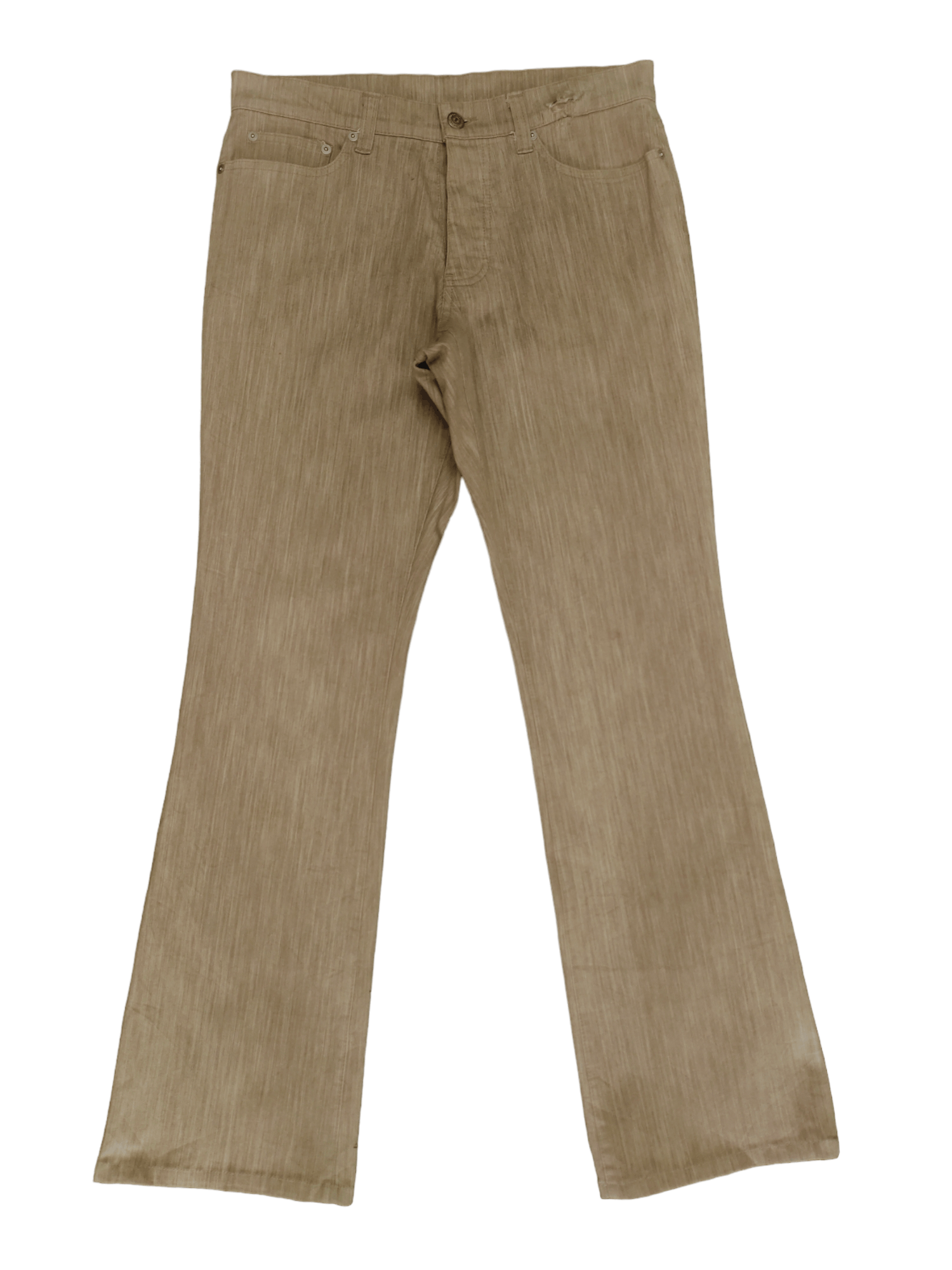 Tornado Mart Flare Jeans Tornado Mart Tree Bark Design Pants Boot Cut Size US 31 - 3 Thumbnail