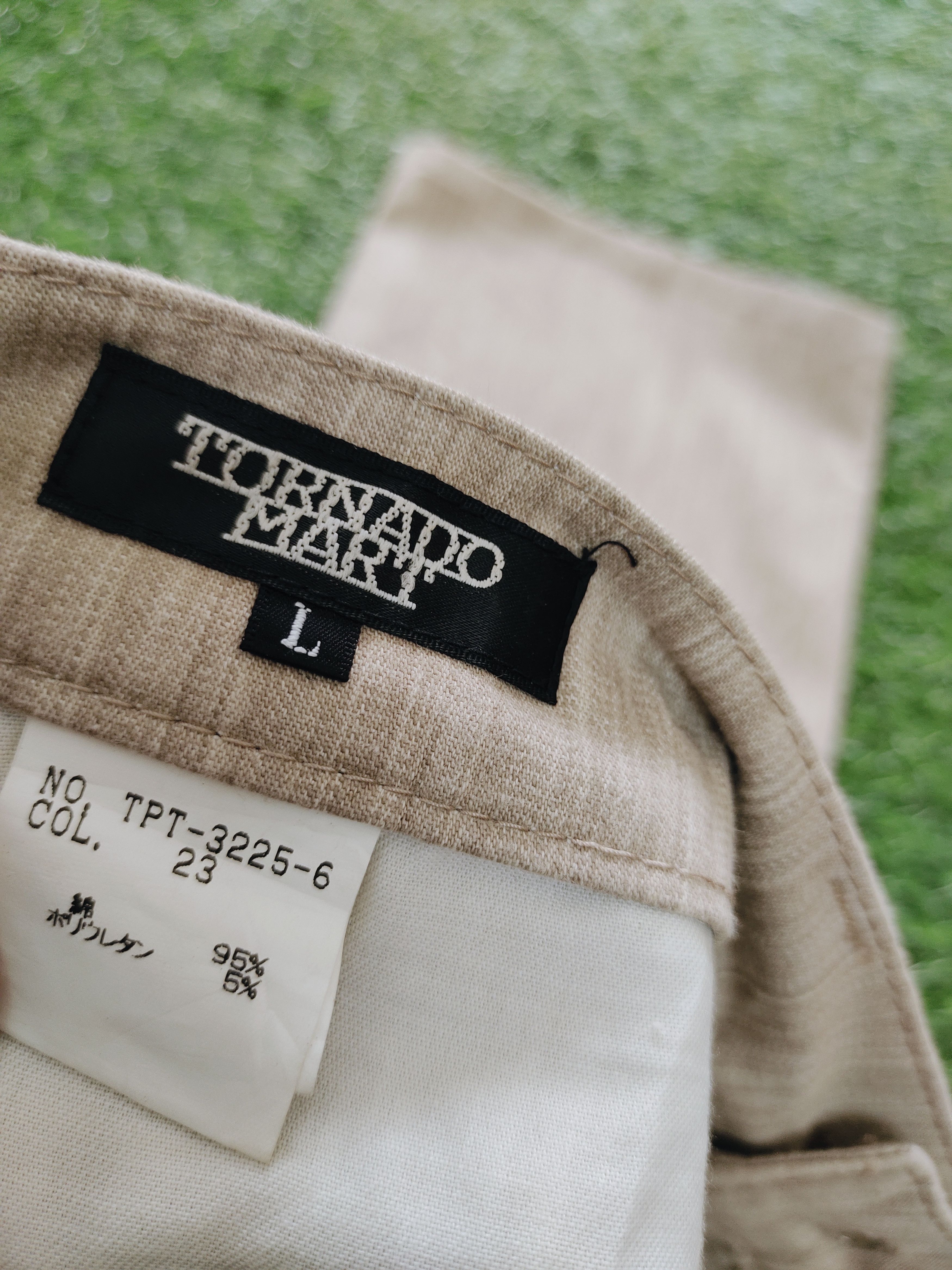 Tornado Mart Flare Jeans Tornado Mart Tree Bark Design Pants Boot Cut Size US 31 - 19 Thumbnail