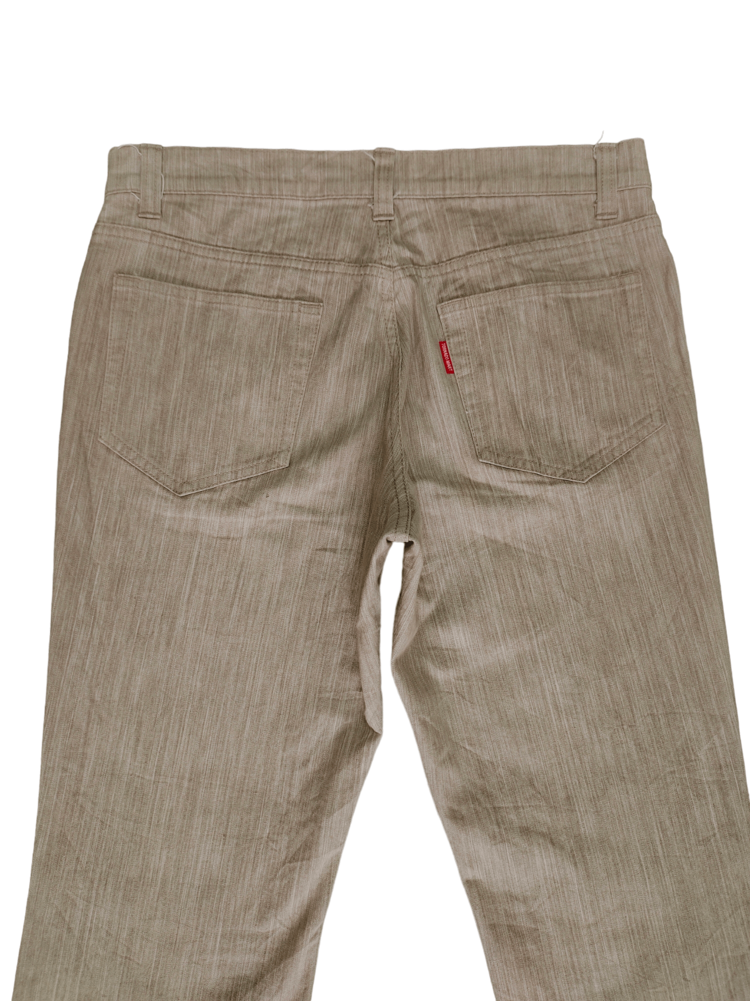 Tornado Mart Flare Jeans Tornado Mart Tree Bark Design Pants Boot Cut Size US 31 - 12 Thumbnail