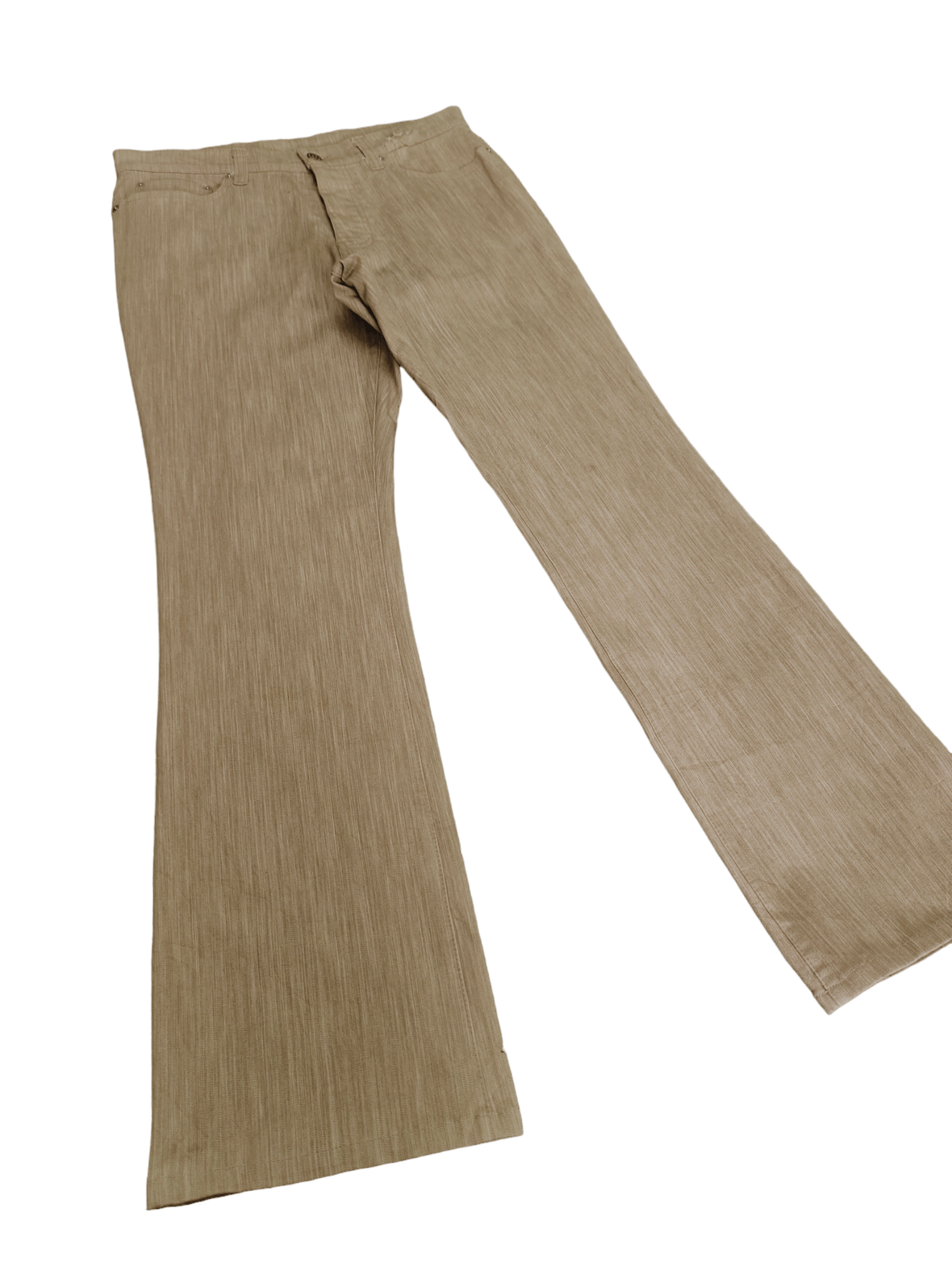 Tornado Mart Flare Jeans Tornado Mart Tree Bark Design Pants Boot Cut Size US 31 - 2 Thumbnail