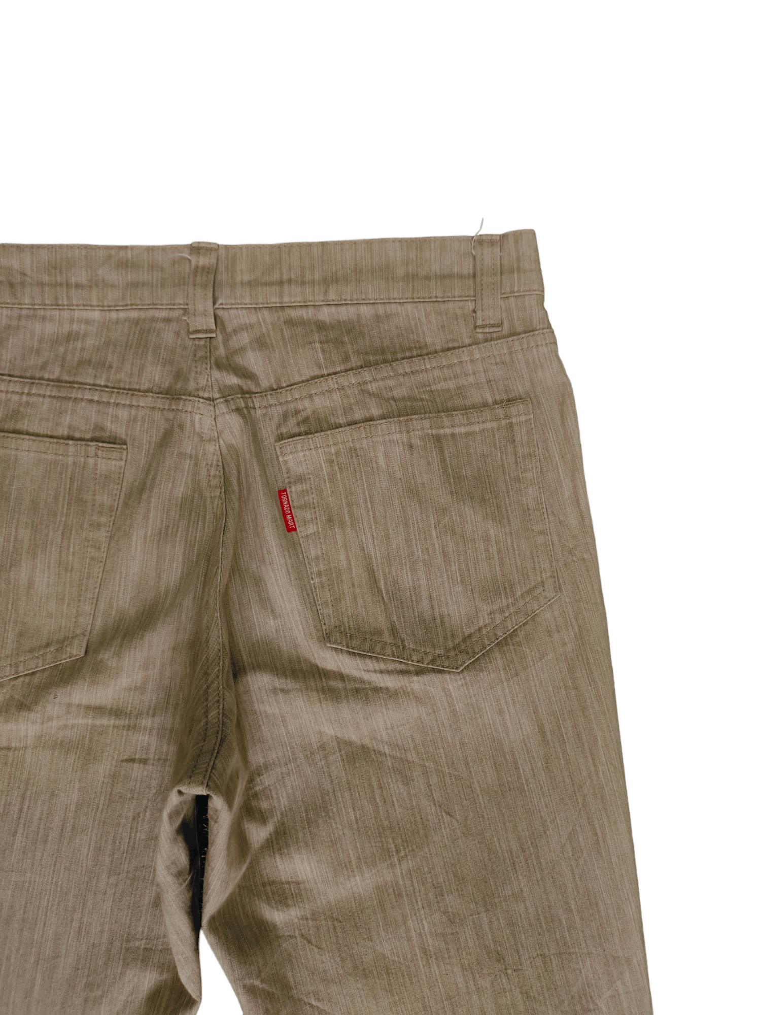 Tornado Mart Flare Jeans Tornado Mart Tree Bark Design Pants Boot Cut Size US 31 - 13 Thumbnail