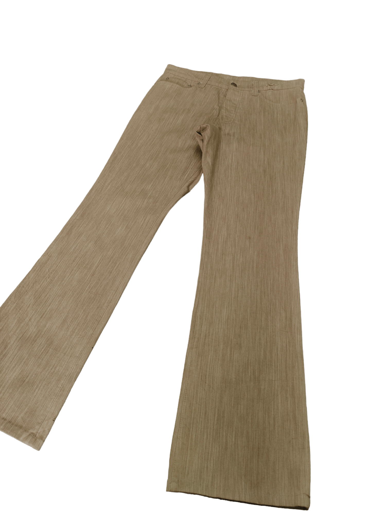 Tornado Mart Flare Jeans Tornado Mart Tree Bark Design Pants Boot Cut Size US 31 - 1 Thumbnail