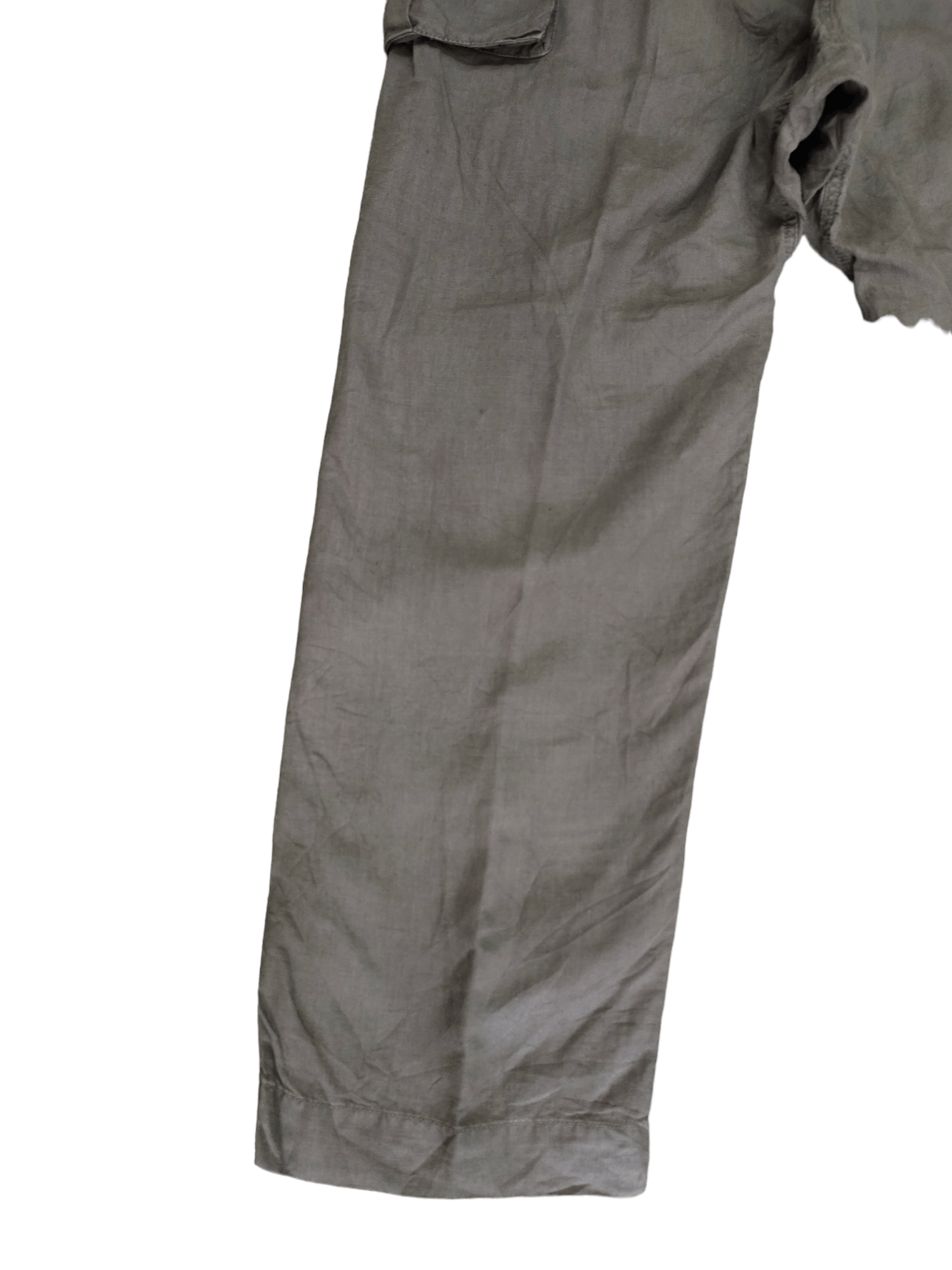 Griffin OG Vintage Griffin Linen Tactical Utility Cargo Pants Size US 31 - 16 Thumbnail